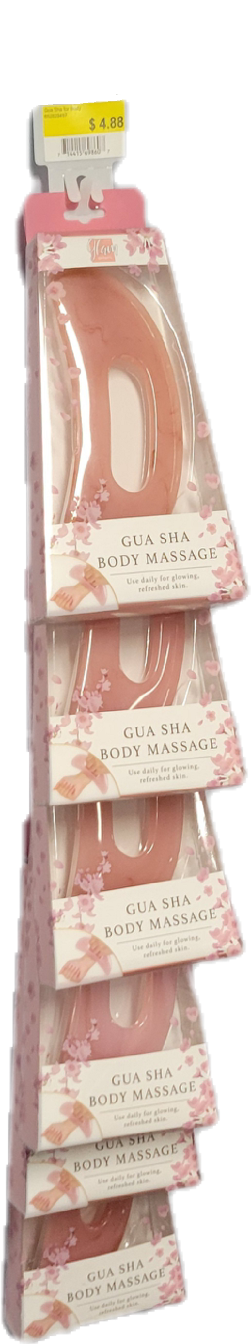 GLAM GUA SHA BODY MASSAGE FOR GLOWING SKIN PINK NI