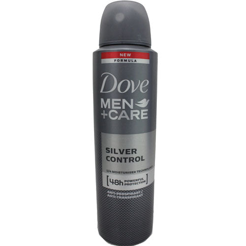 DOVE MEN+CARE DEODRNT 150ml-SILVER