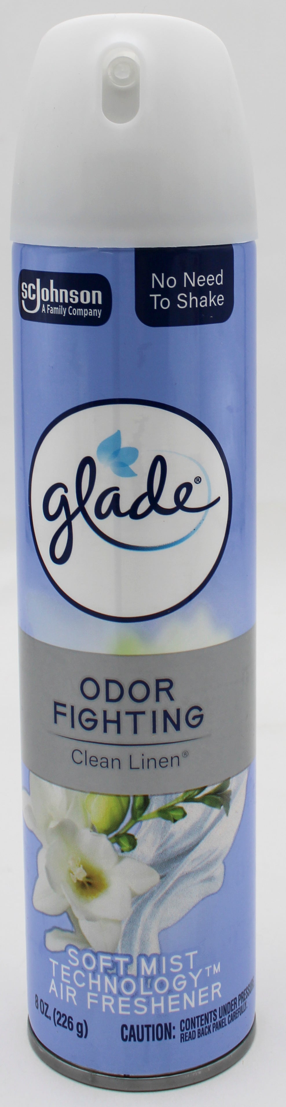 GLADE AEROSOL SPRAY CLEAN LINEN 8oz