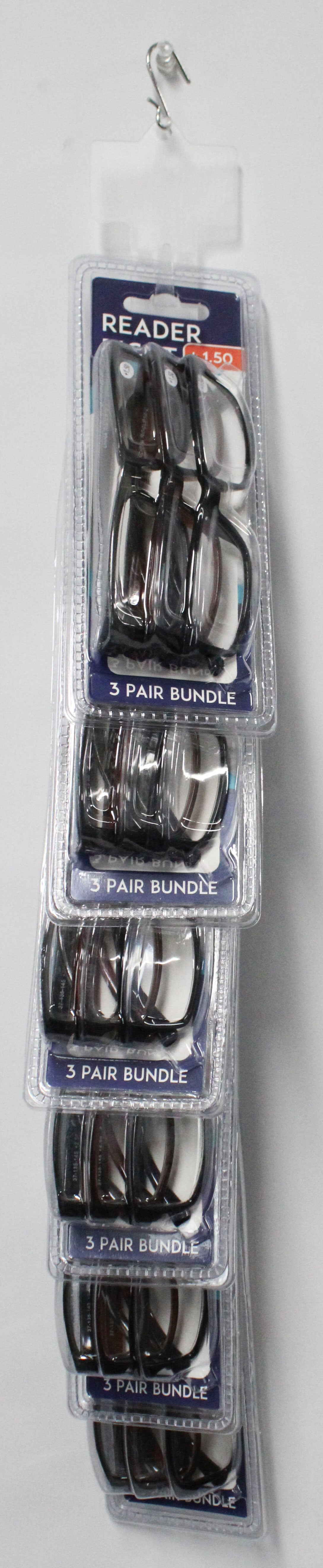 3PK READERS - ASST STRENGTHS ON 24PC CLIPSTRIP
