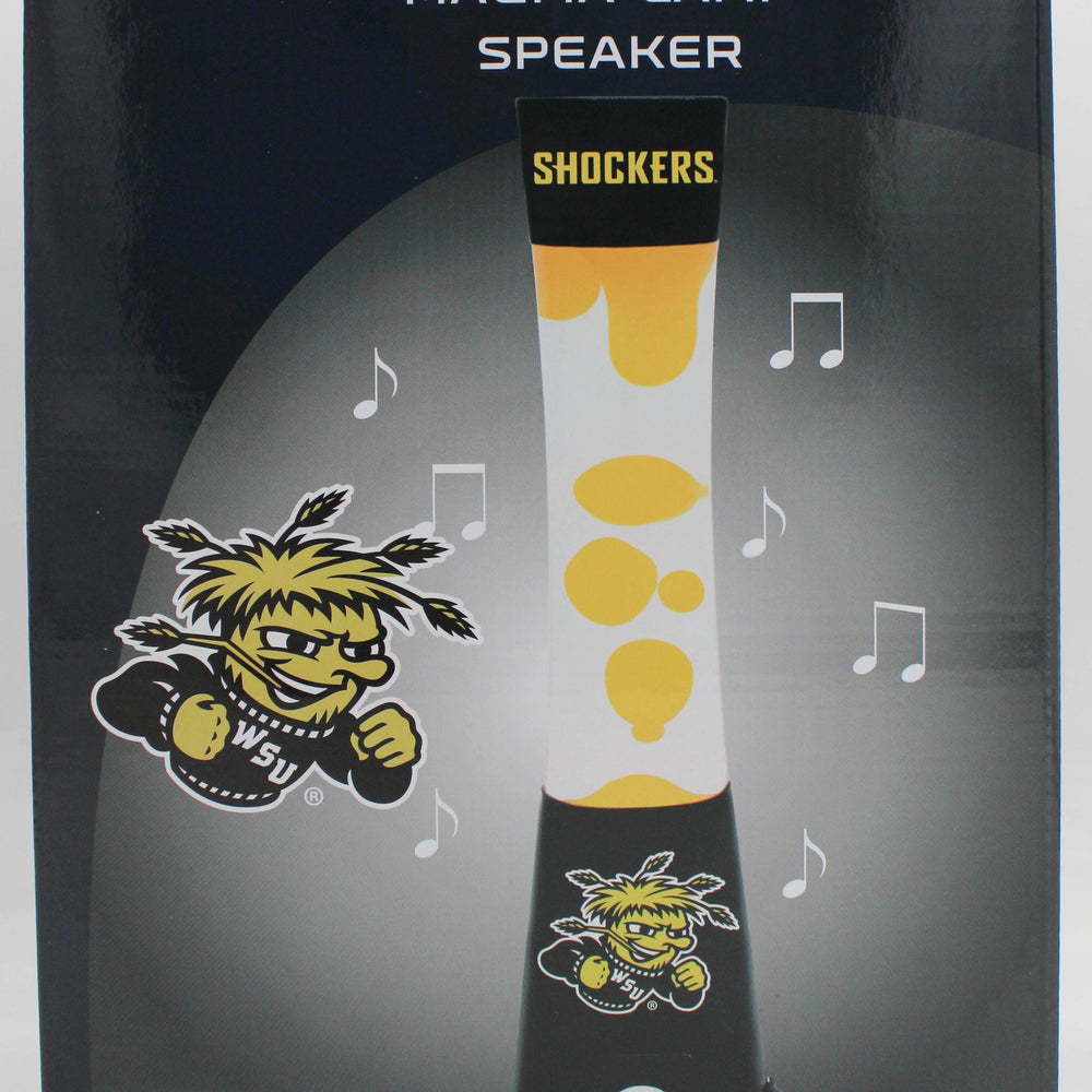 NCAA WITCHITA STATE SHOCKERS LAVA LAMP SPEAKER 16.5"