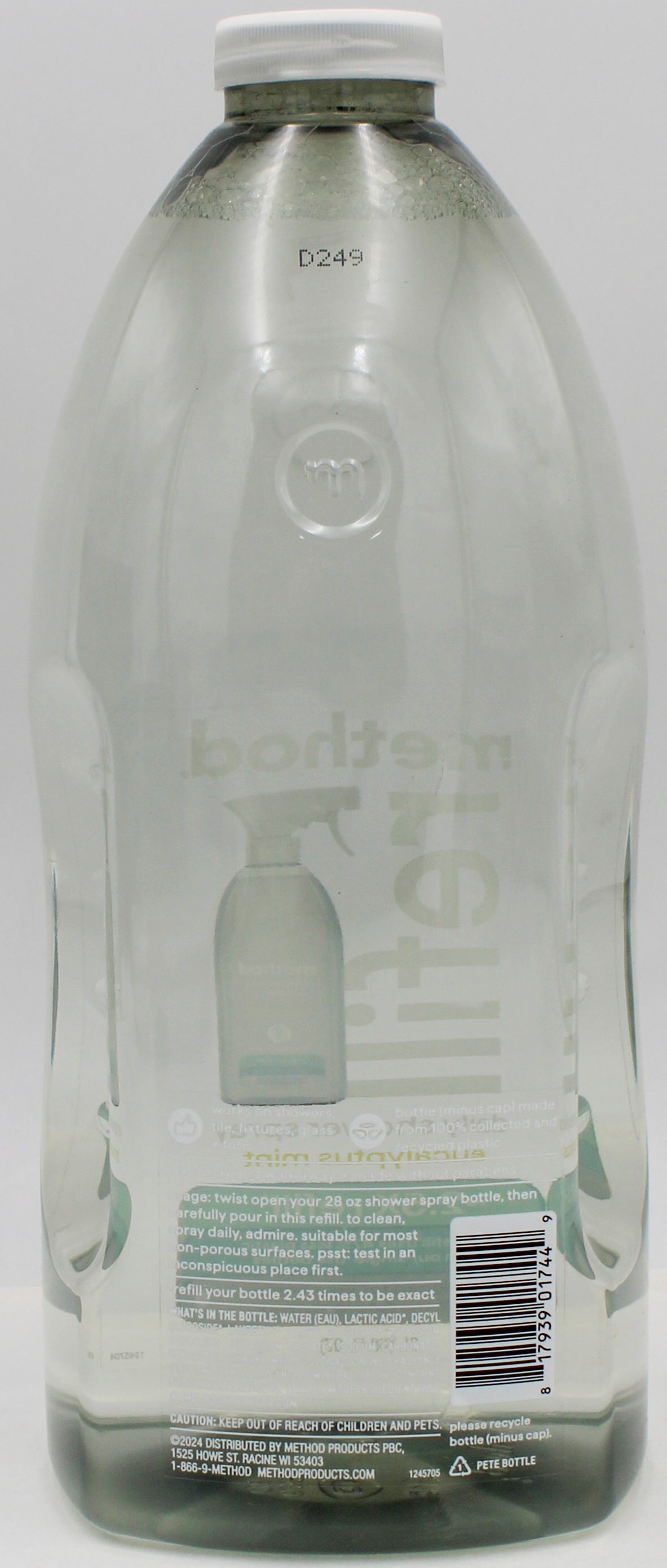 SP METHOD SHOWER CLEANER REFILL 68oz MINT EUCALYPTUS