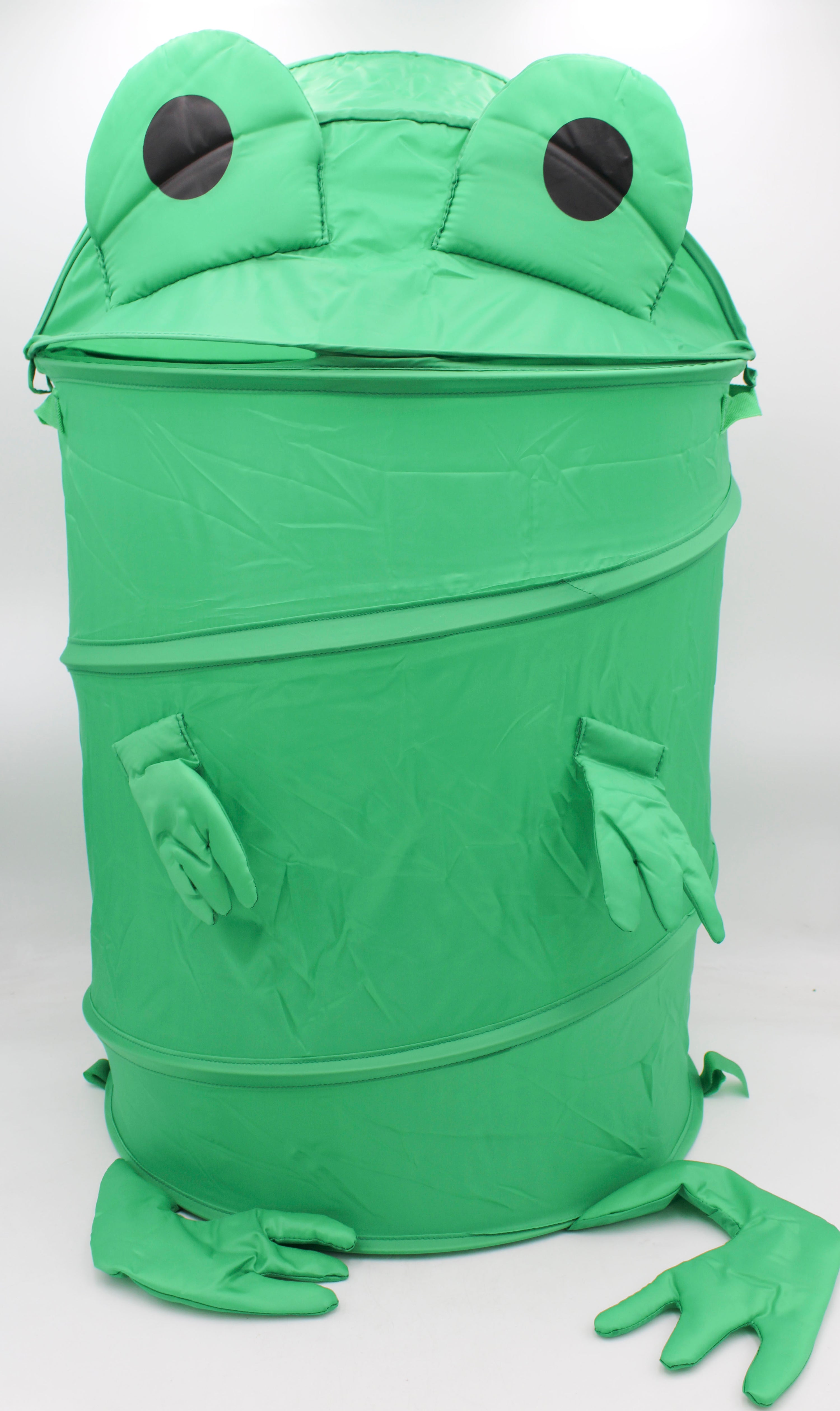 18''x32'' FOLDABLE STANDING HAMPER - FROG