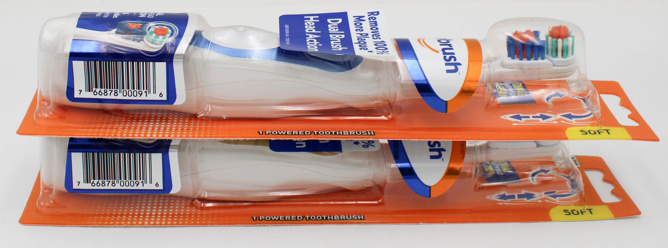 SPINBRUSH DUAL ACTION DEEP CLEAN POWER TOOTHBRUSH