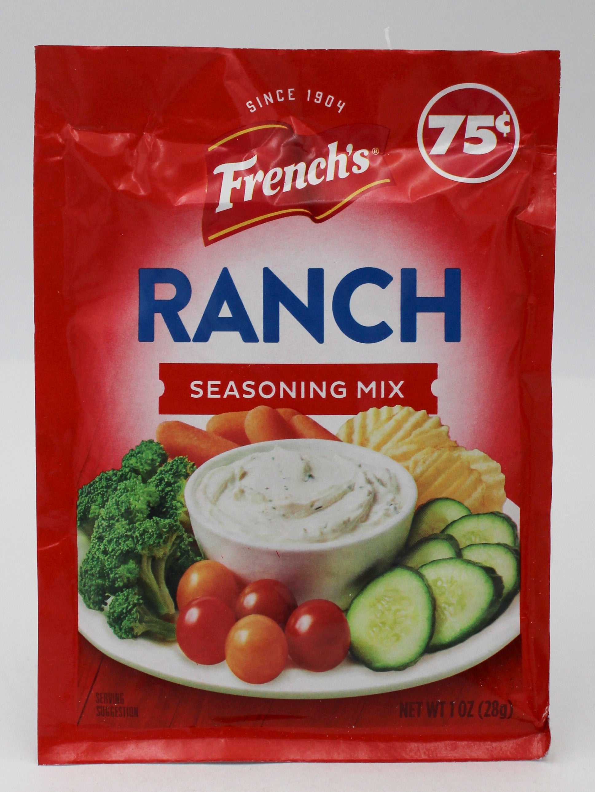 FRENCHS RANCH SEASONING MIX 1 Oz BB 4/26/27