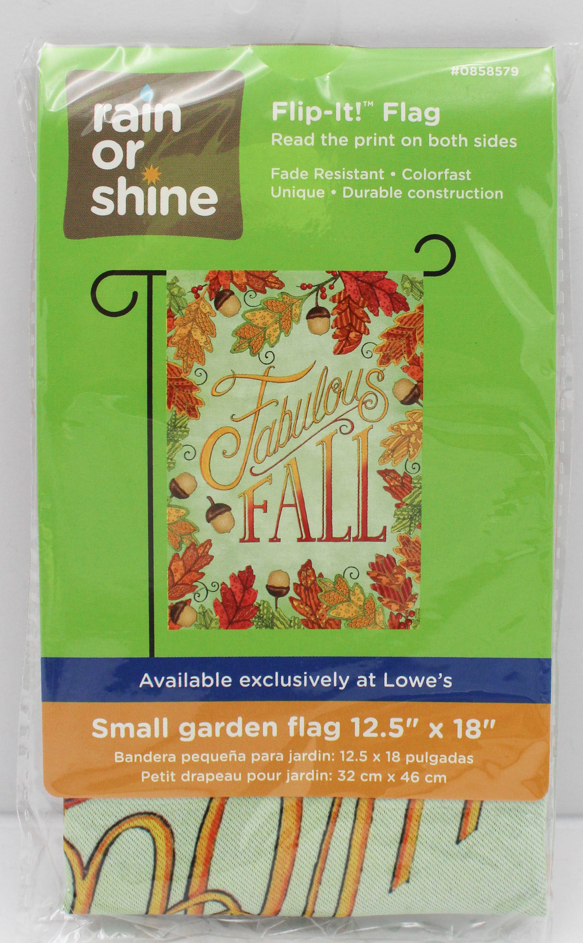 GARDEN FLAG - FABULOUS FALL 12.5in X 18in