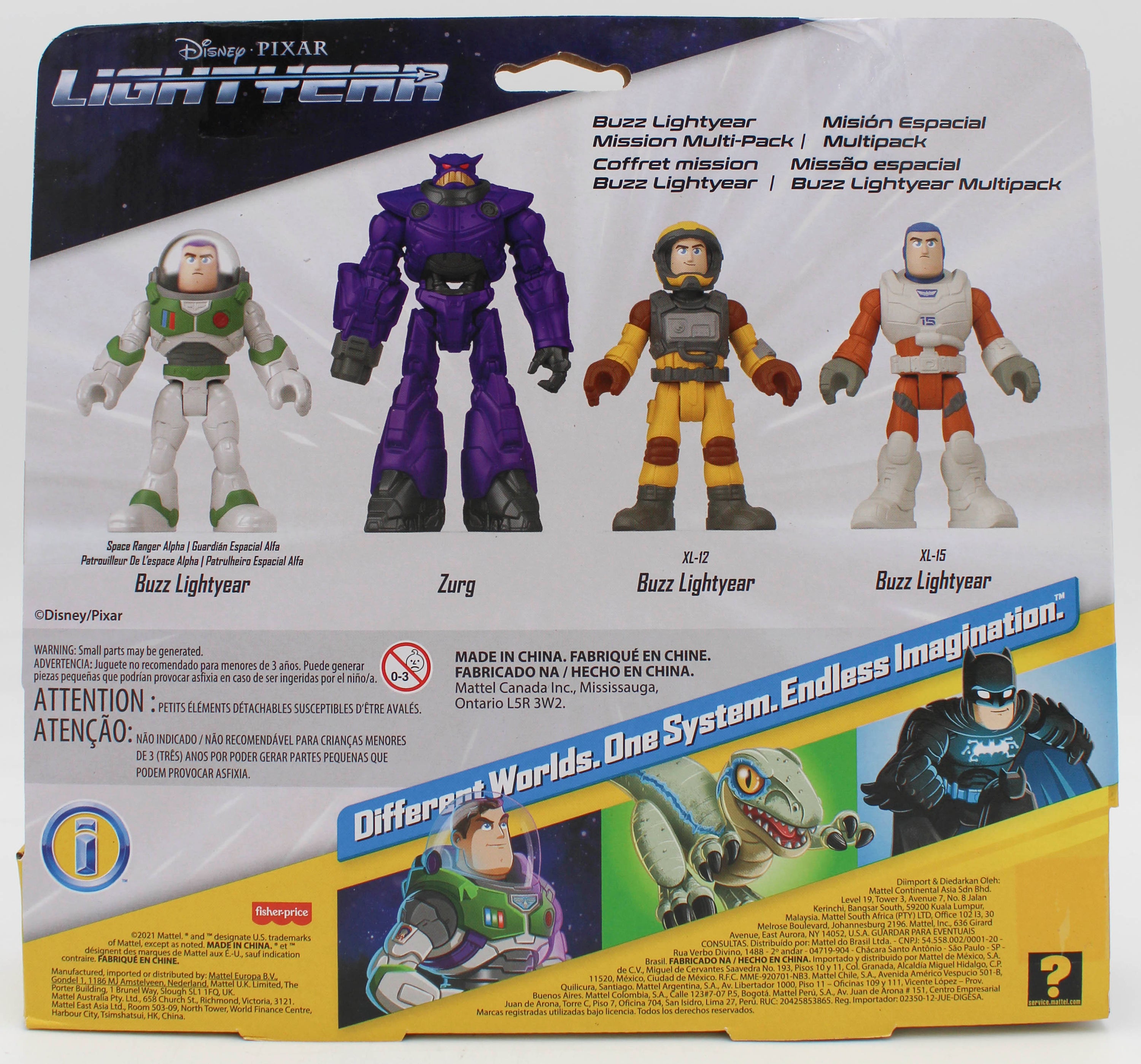 IMAGINEXT LIGHTYEAR MISSION FIGURES MULTIPACK