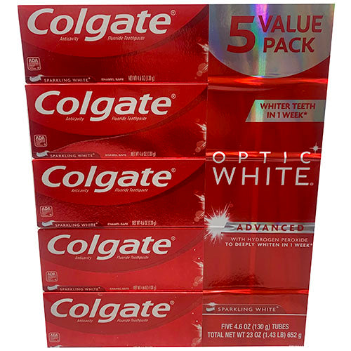 T/PASTE 4.6oz/5CT-WHT DSPLY(2/21)NI