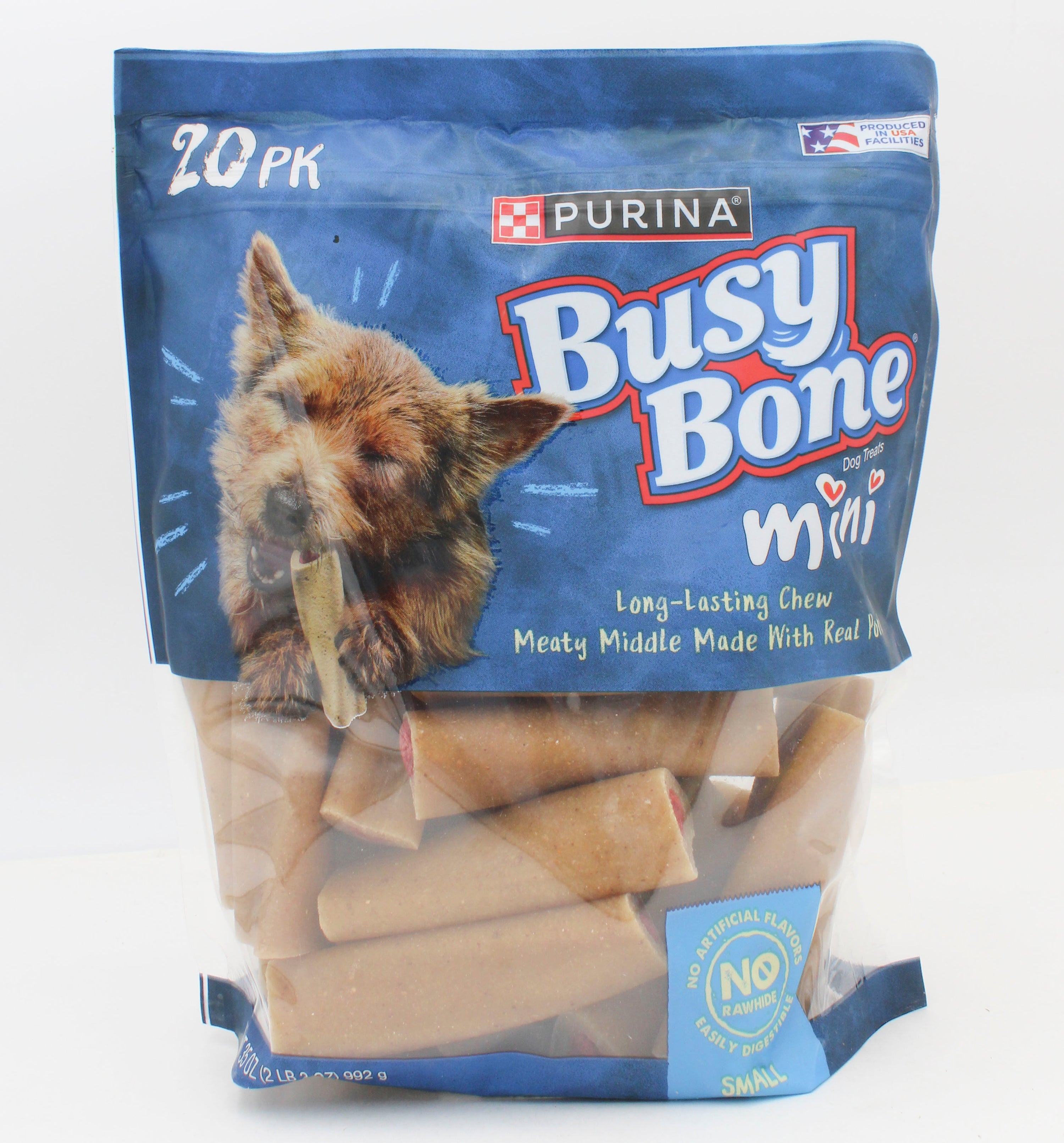 PURINA BUSY BONE MINI DOG CHEWS 35oz BB 11.30.26 NI