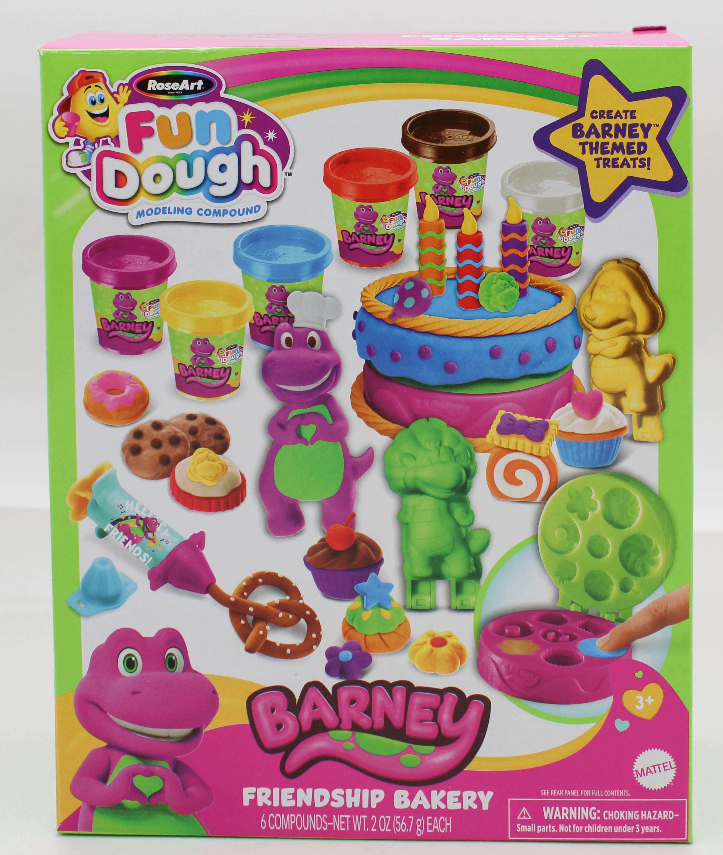 Cra-Z-Art Barney Softee Dough Friendship Bakery Play Set