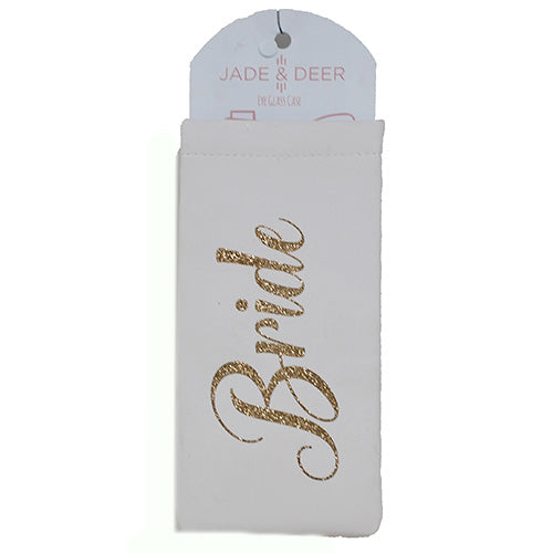 JADE & DEER EYEGLASS CASE-BRIDE