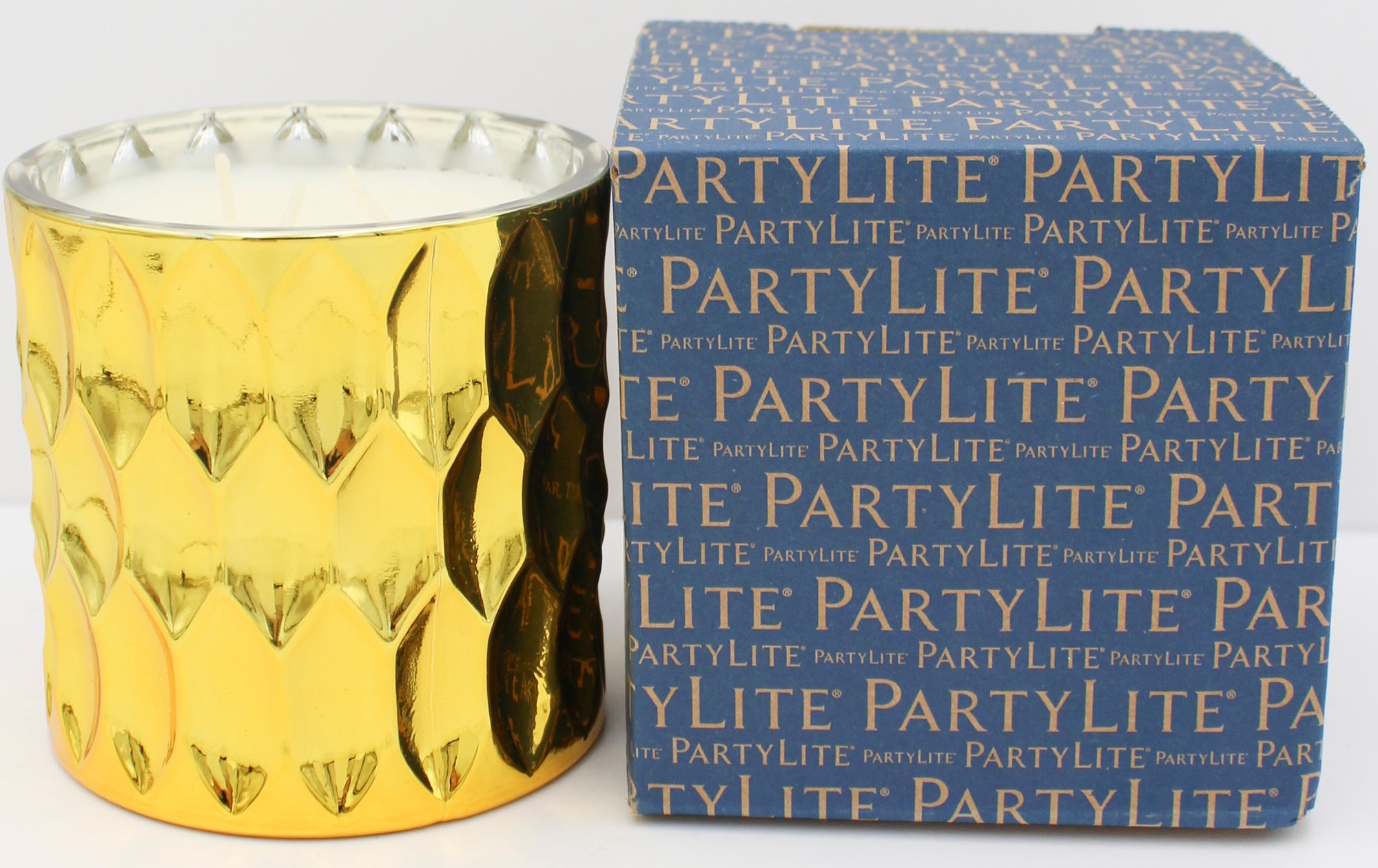 PARTYLITE PASSIONFRUIT PROSECCO SUMMERTIME 3-WICK JAR CANDLE 13.2oz