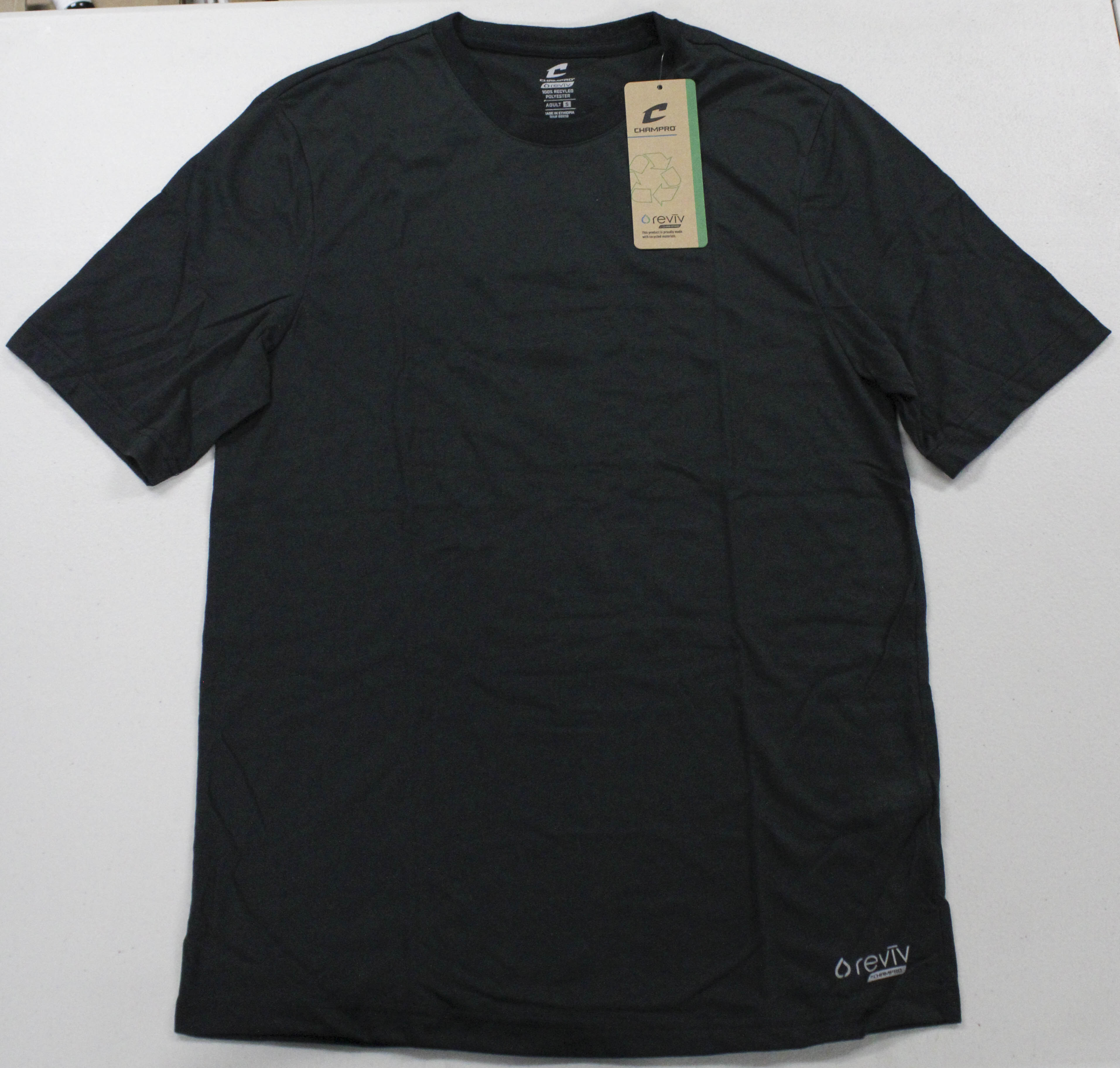 T-SHIRT - ADULT - BLACK - S