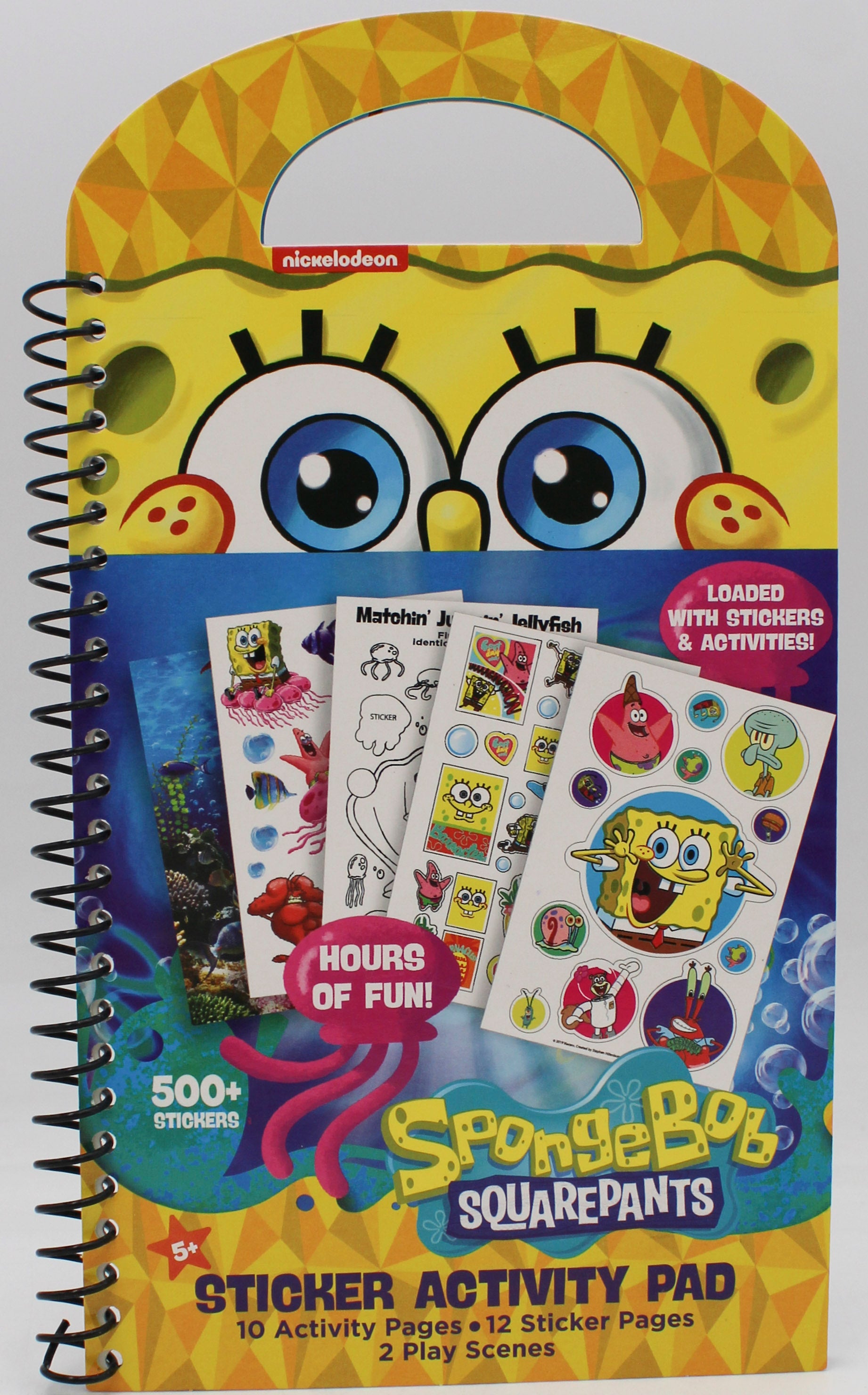 SPONGE BOB STICKER ACTIVITY