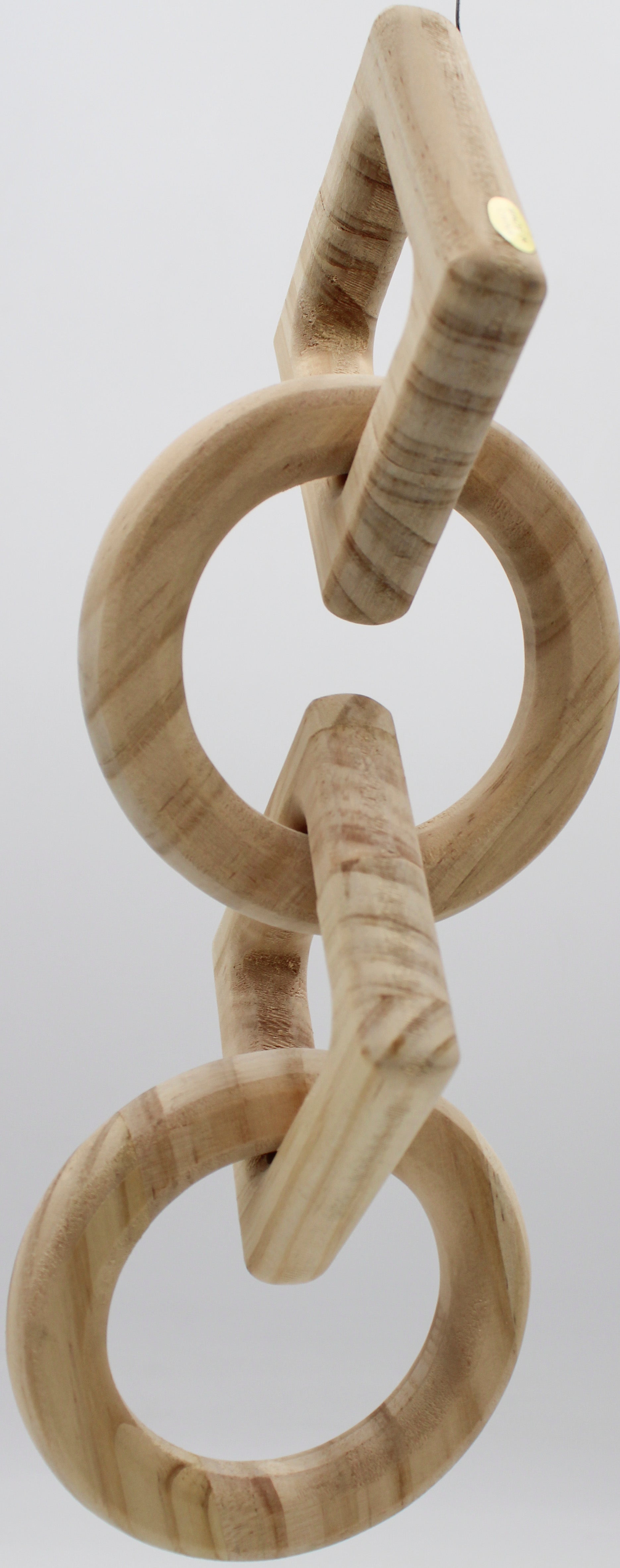 NATURAL WOODEN CHAINS 10"L x 4"W