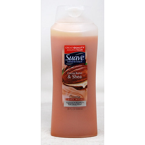 SUAVE BODYWASH 28oz-CREAMY COCOA