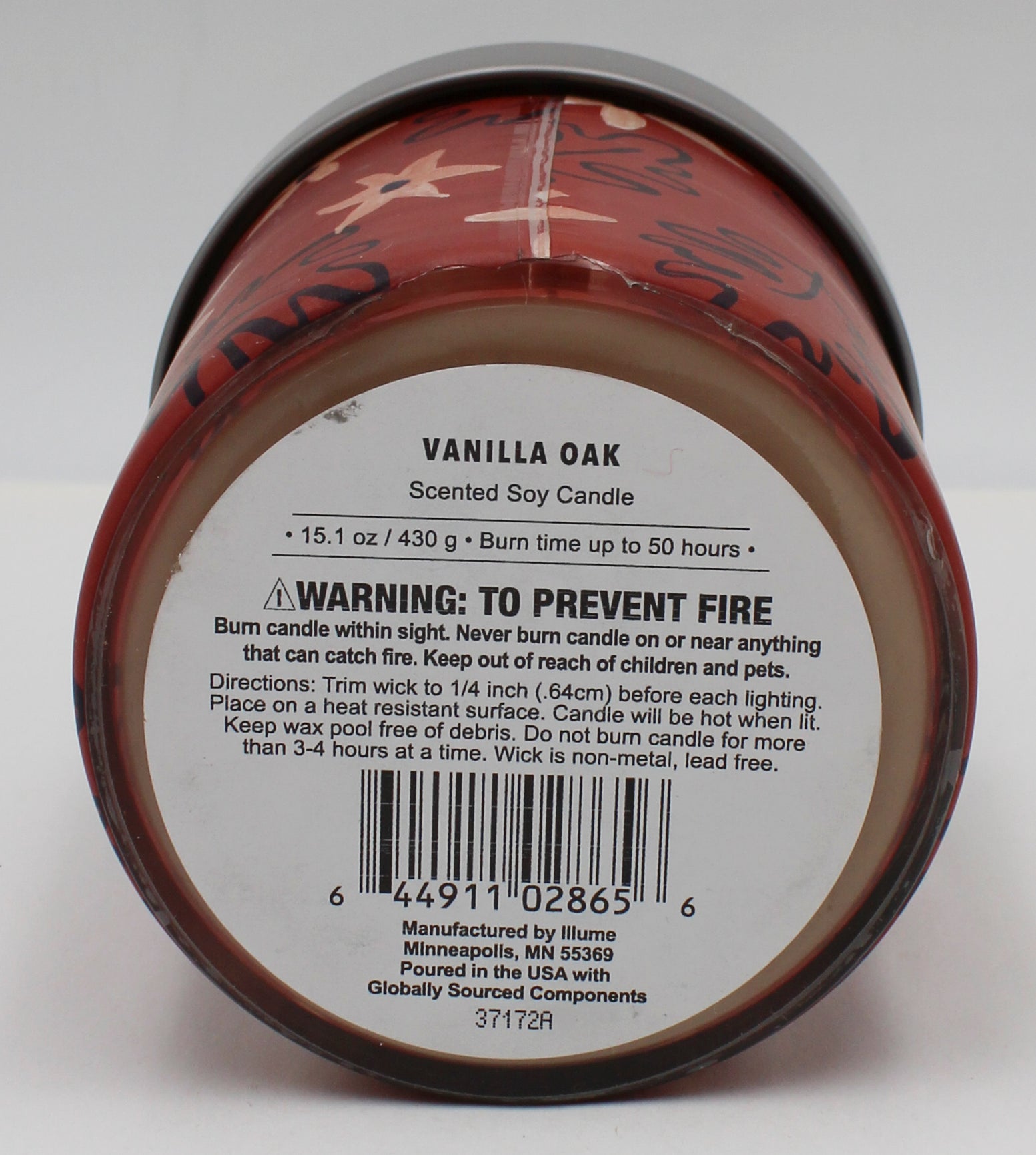 SIGNATURE SOY JAR CANDLE VANILLA OAK 15.1oz