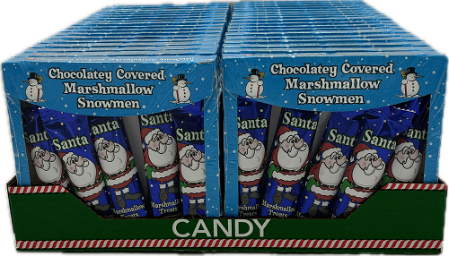 CHOCOLATEY COVERED MARSHMALLOW SNOWMEN  (1.87oz) BB 7/7/25