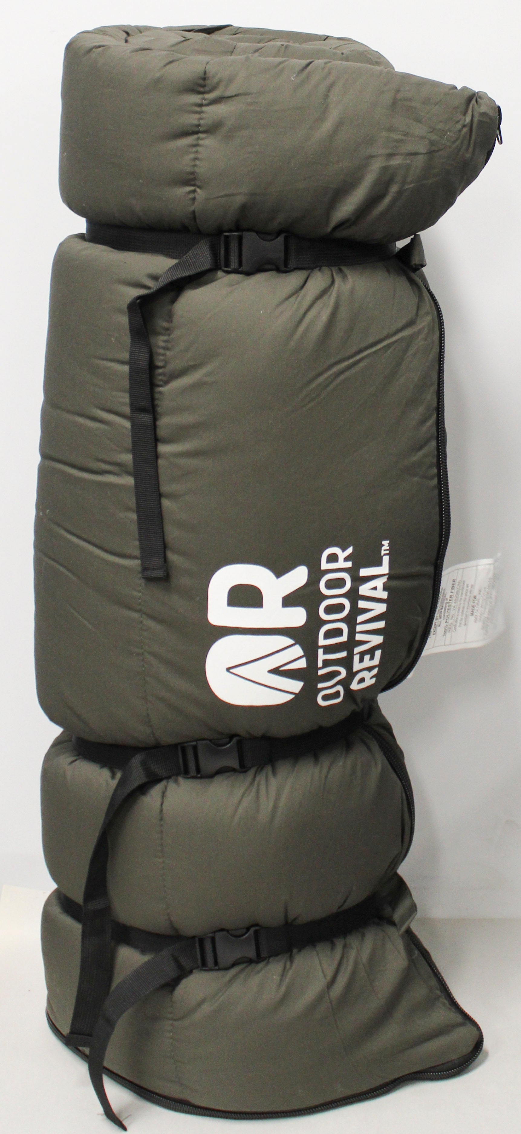 OUTDOOR REVIVAL 0℉ OVERSIZE COTTON SLEEPING BAG
