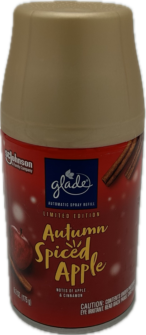 GLADE AUTOMATIC REFILL AUTUMN SPICED APPLE 6.2oz US