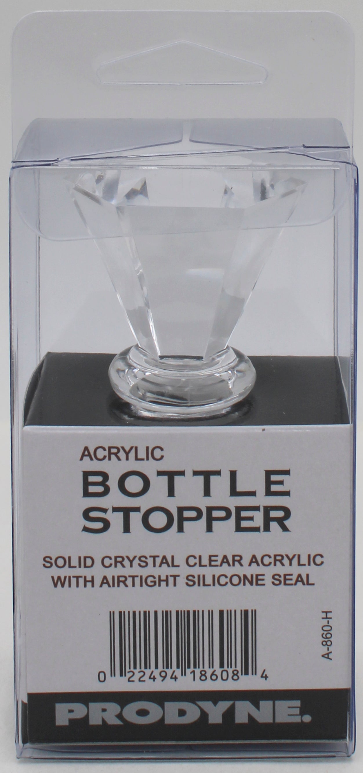 WINE BOTTLE STOPPER - HEXAGONAL DIAMOND SHAPE