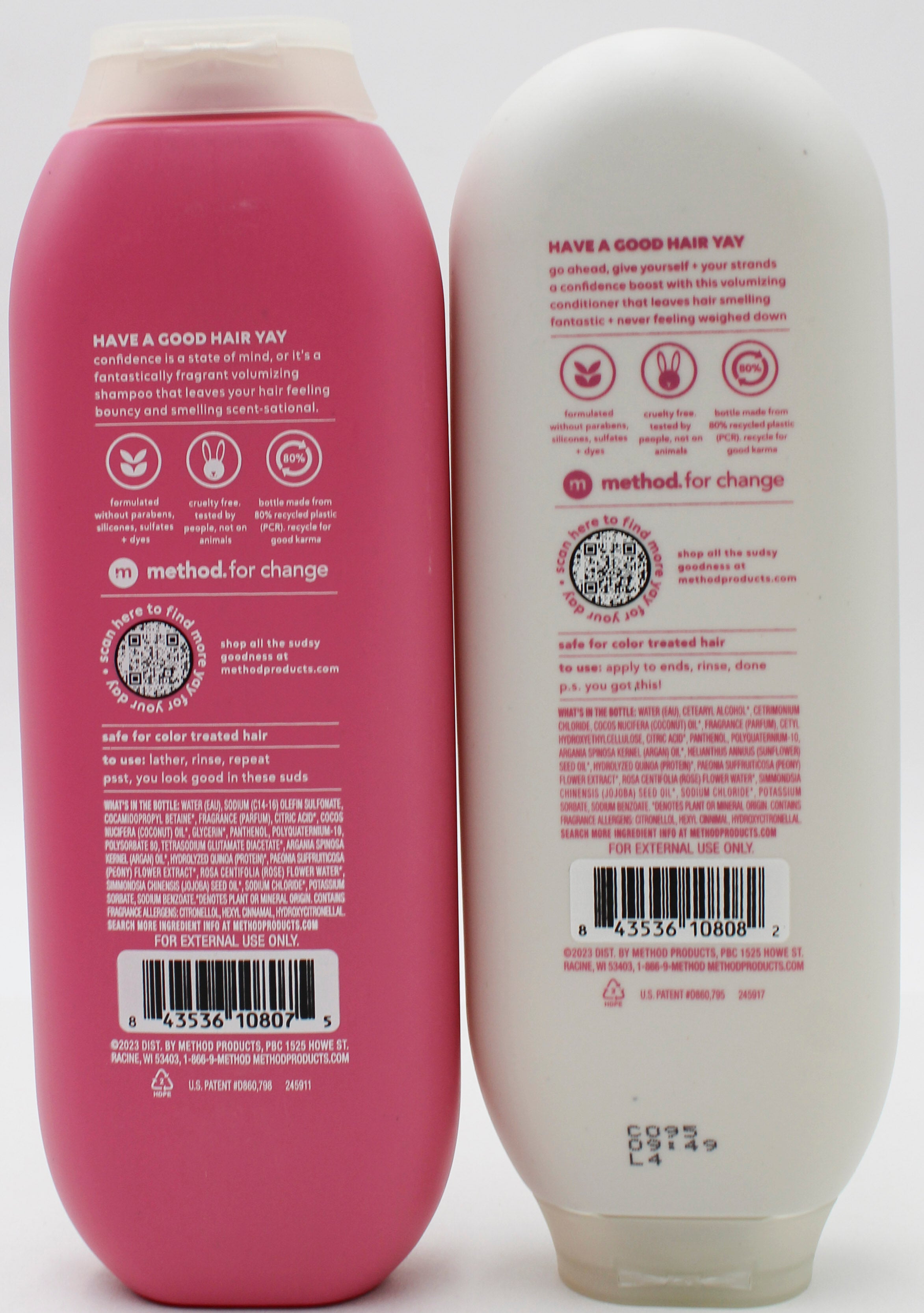 METHOD HAIRCARE PURE PEACE PDQ NA