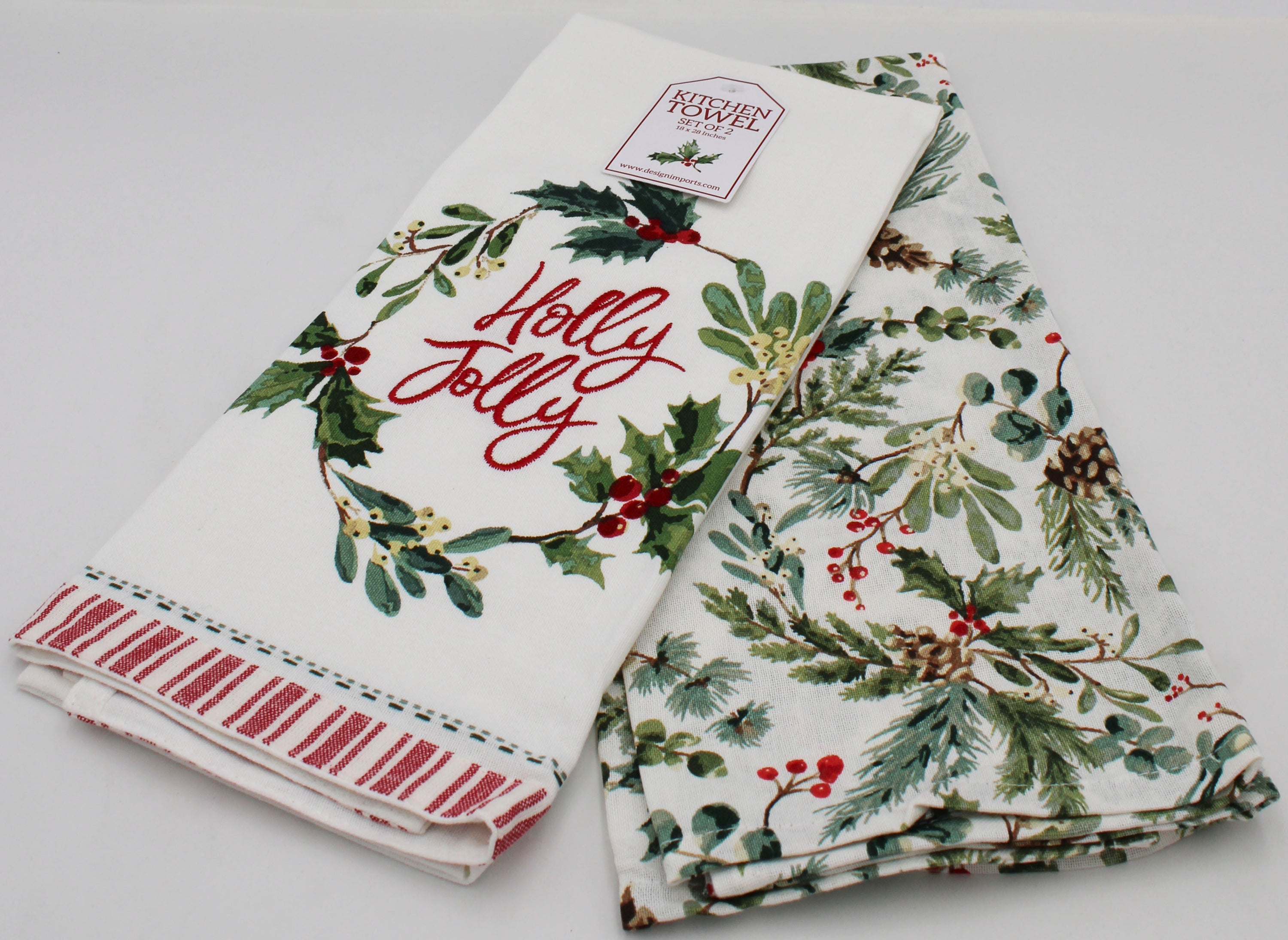 SET OF 2 DISHTOWELS - JOLLY