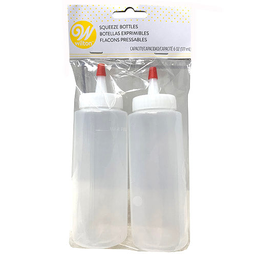 SP WILTON SQUEEZE BOTTLES 6oz/2CT