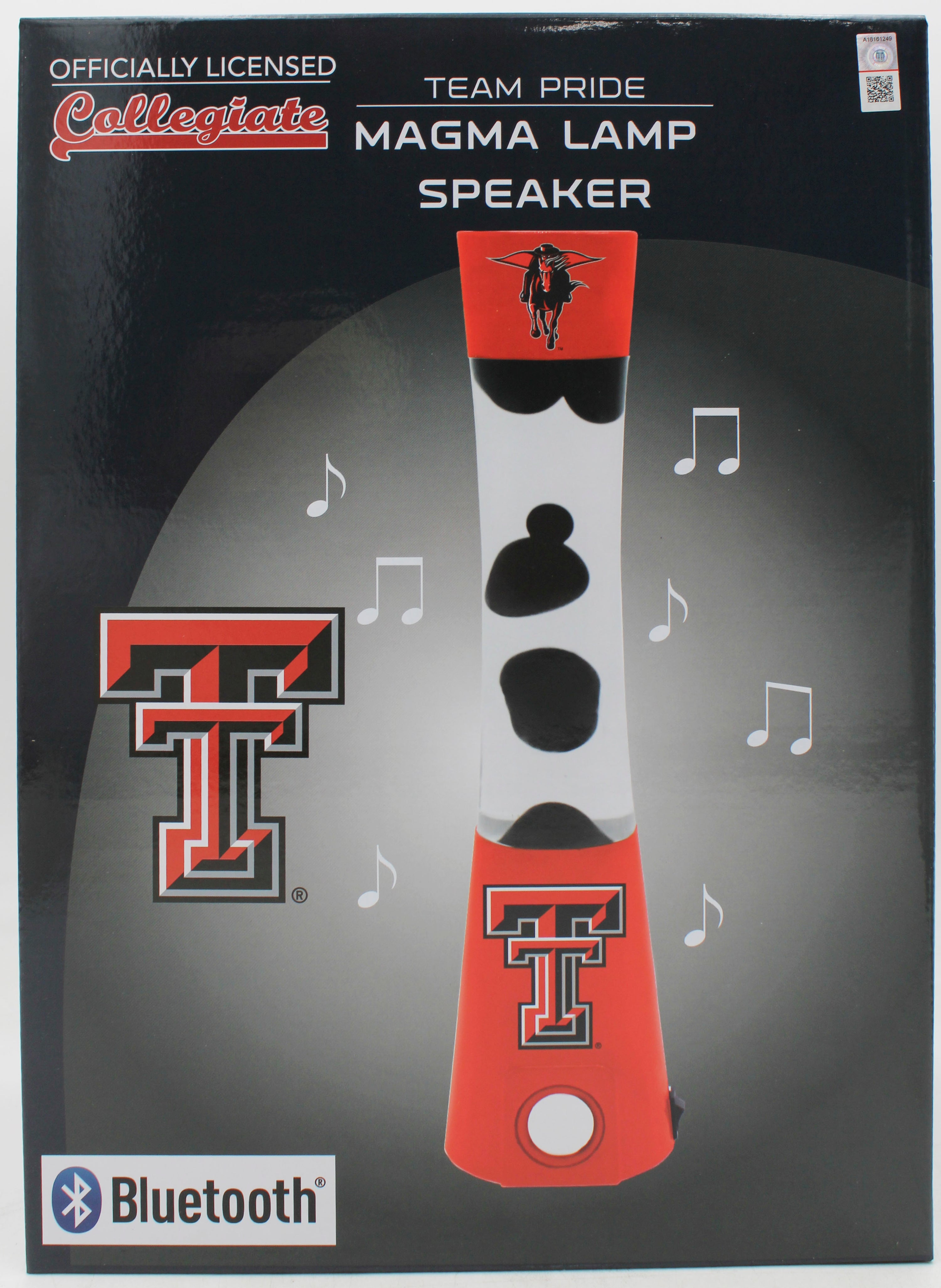 NCAA TEXAS TECH RED RAIDERS LAVA LAMP SPEAKER 16.5"