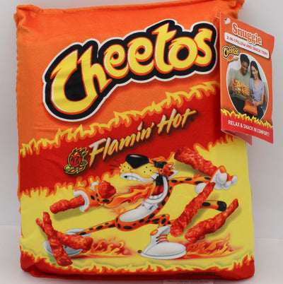 SNUGGIE 2 IN 1 PILLOW & SNACK TRAY FLAMIN HOT CHEETOS
