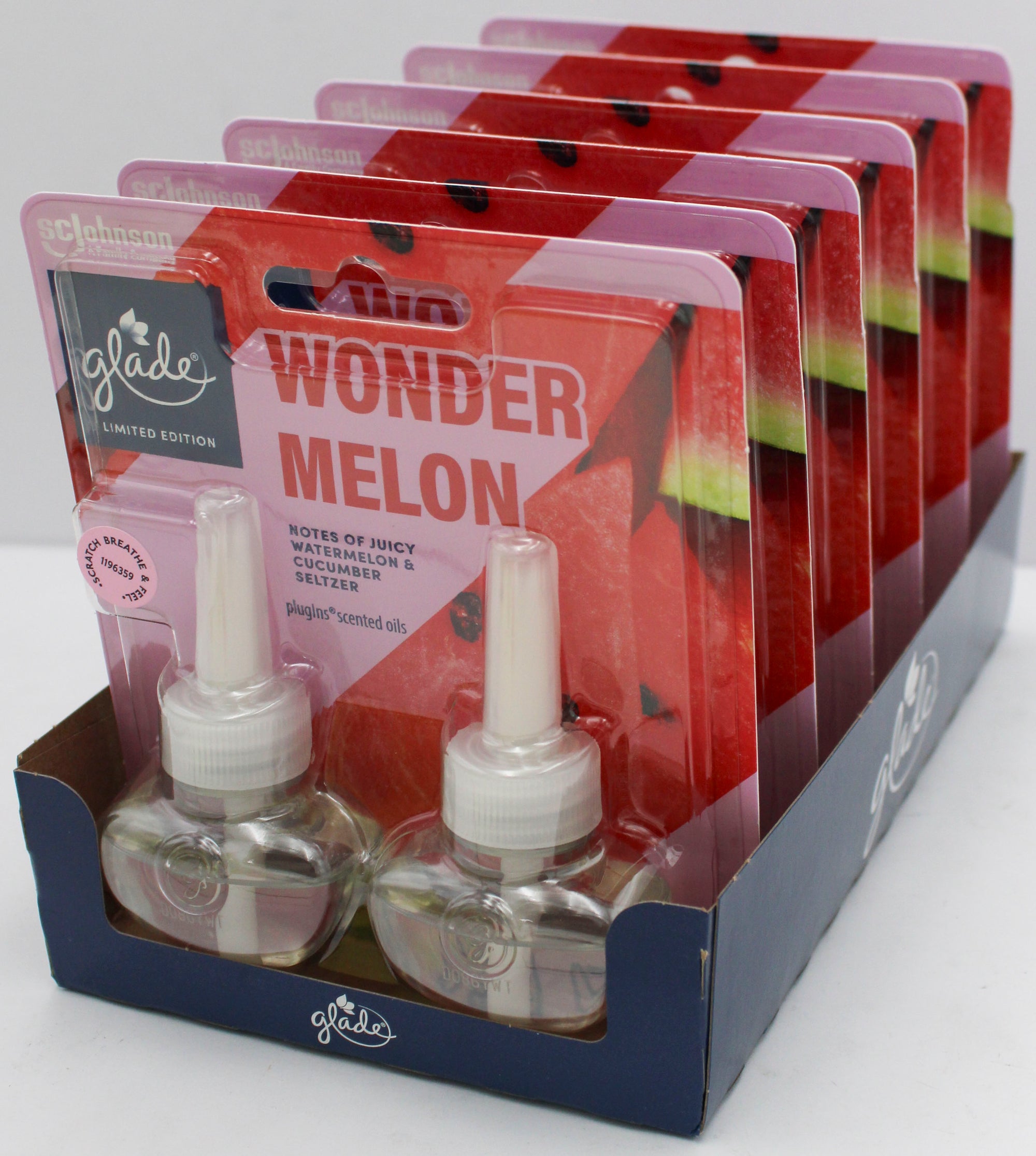 GLADE PLUGINS SCENTED OIL WONDER MELON 2ct 0.67floz US