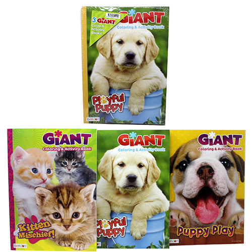 SP COLOR ACTVIVTY GAINT BOOKS 3PK