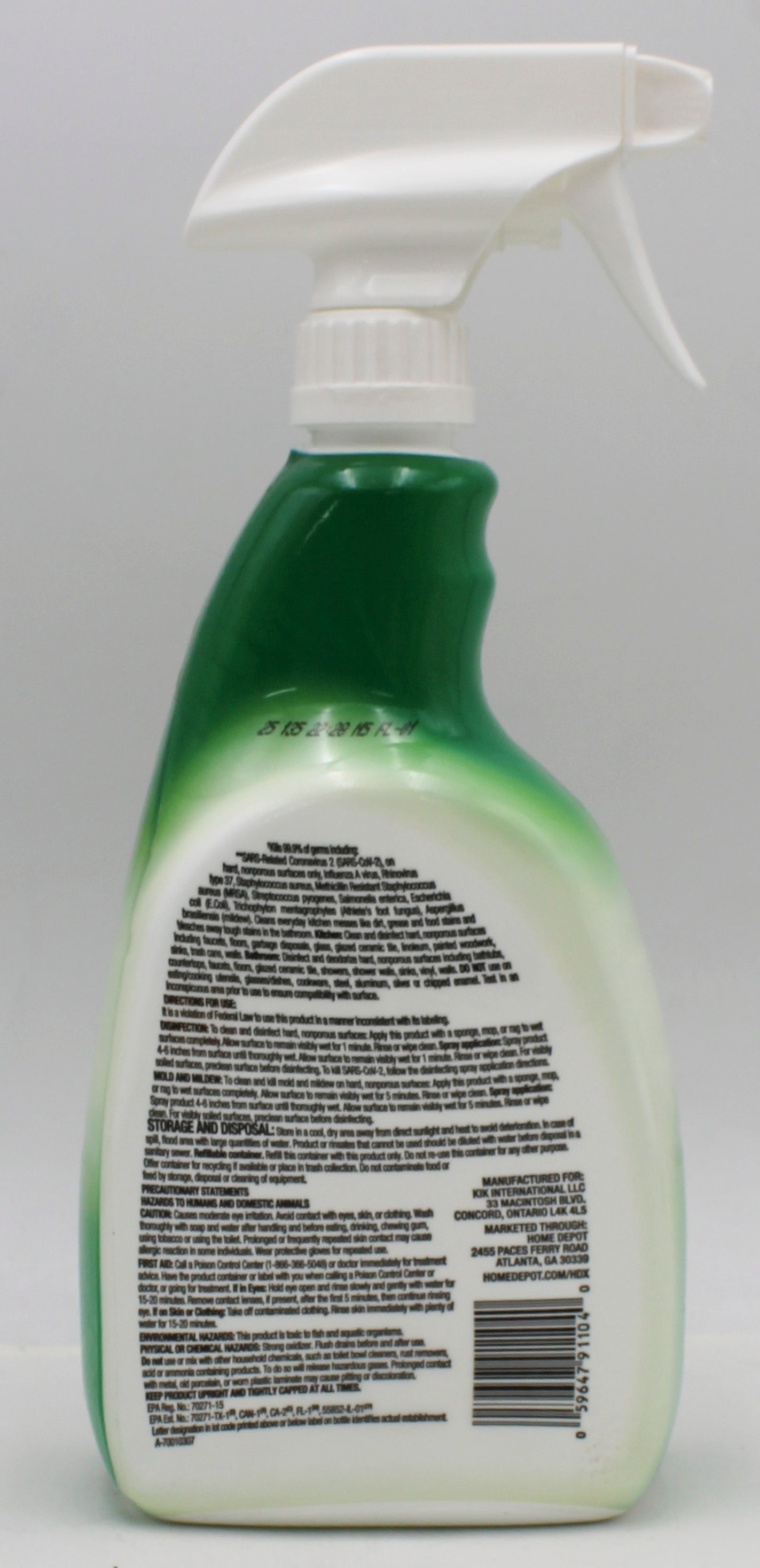 32OZ HDX CLEANER W/BLEACH NI