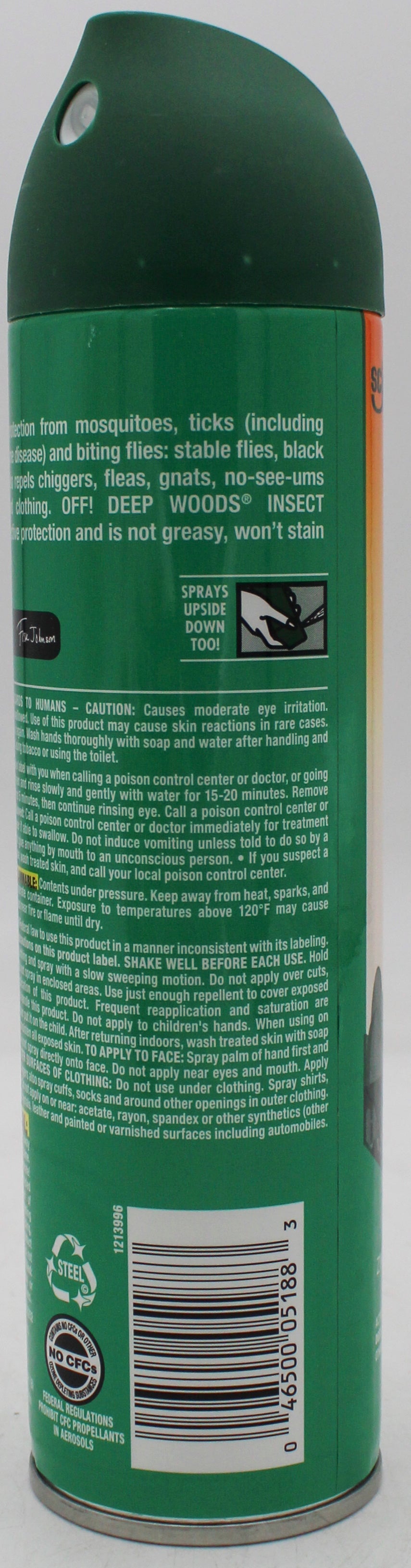SP OFF! DEEP WOODS INSECT REPELLENT LONG LASTING PROTECTION 9oz