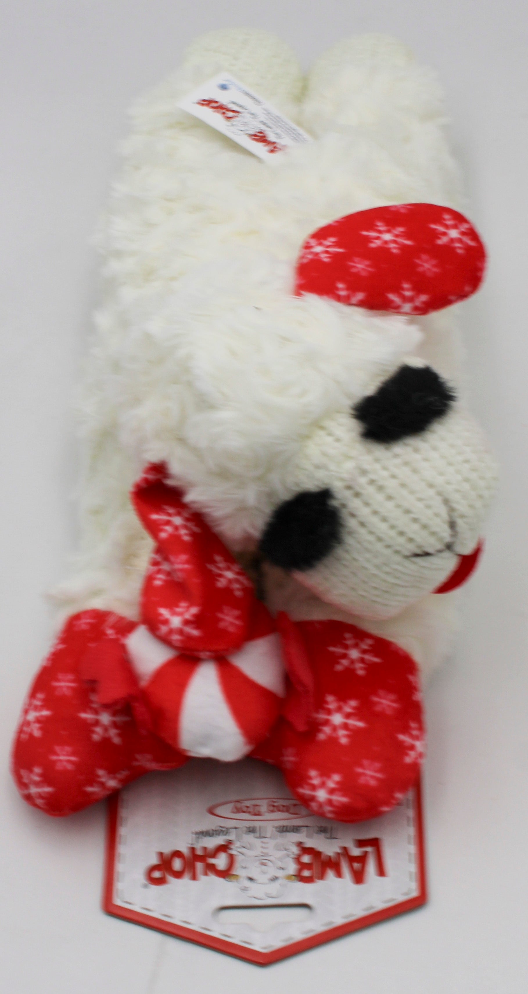 MULTIPET LAMBCHOP (PEPPERMINT) DOG TOY - 10.5"