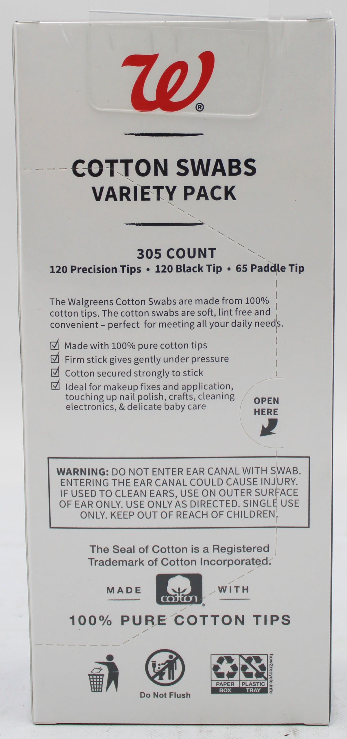 COTTON SWABS VARIETY PACK 305ct NI