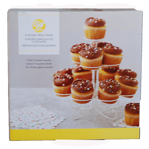 WILTON CUPCAKE STAND WHITE 13PC HOLDER