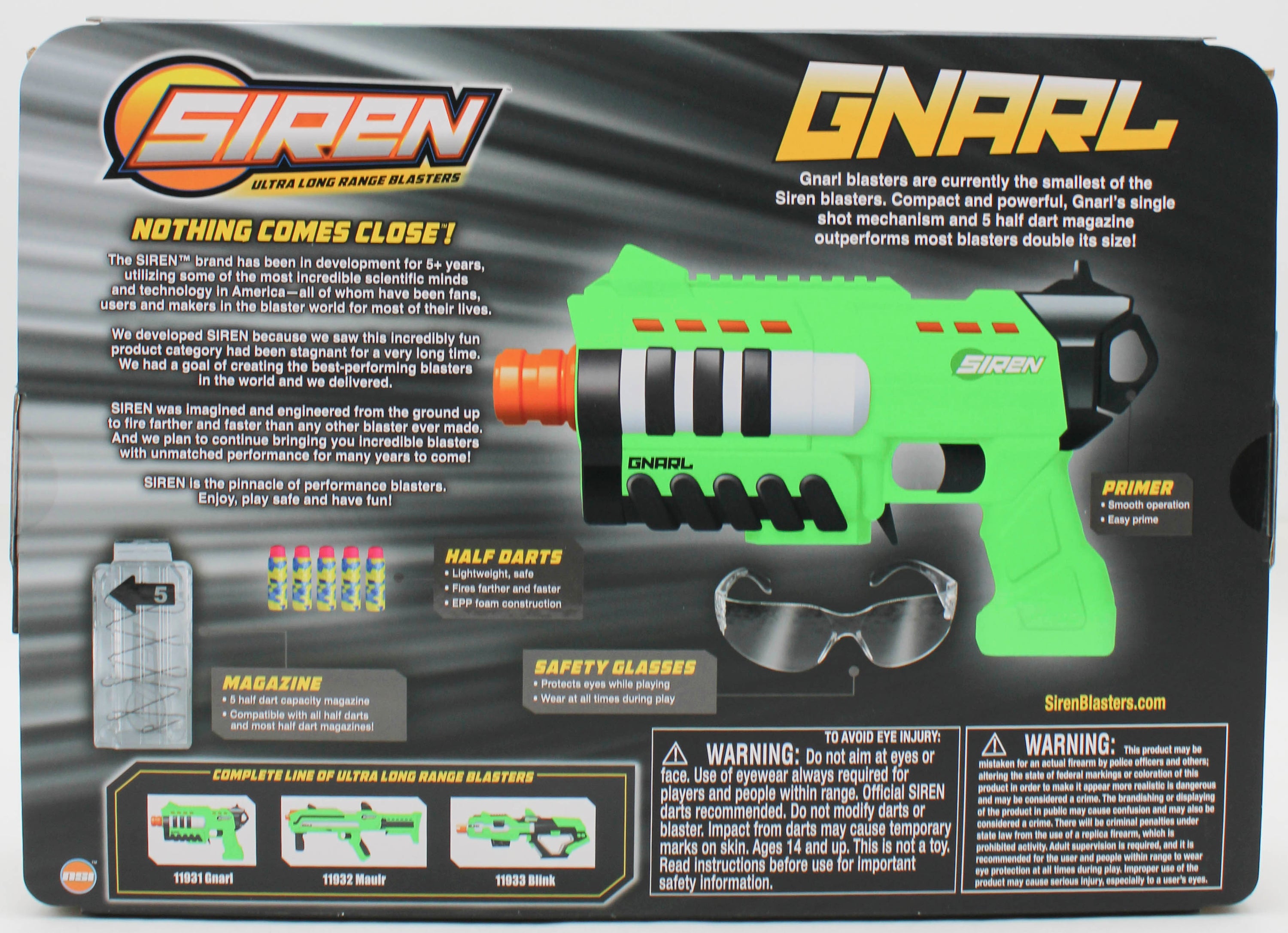 SIREN GNARL BOLT BLASTER