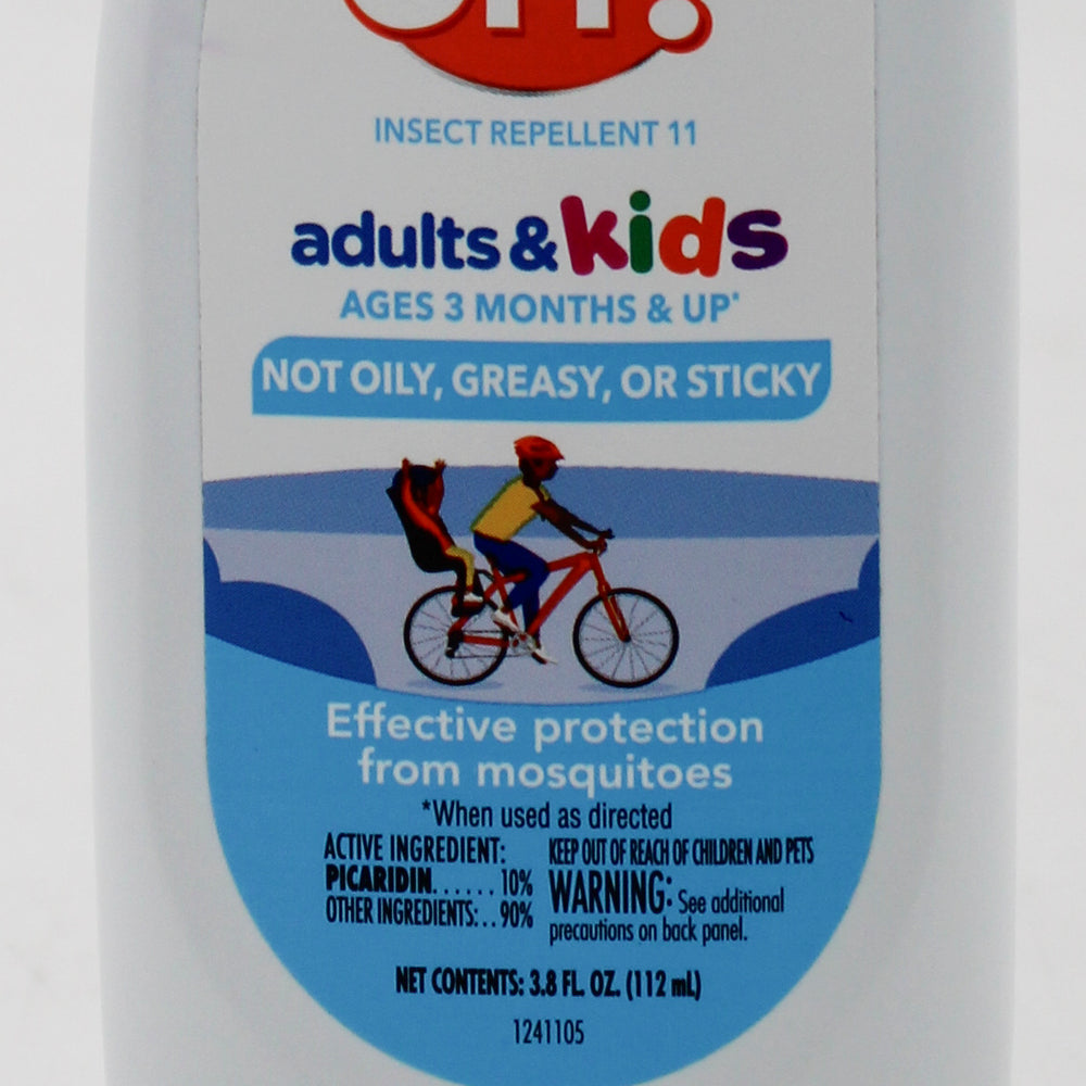 SP OFF ADULTS & KIDS INSECT REPELLENT LOTION 3.8oz