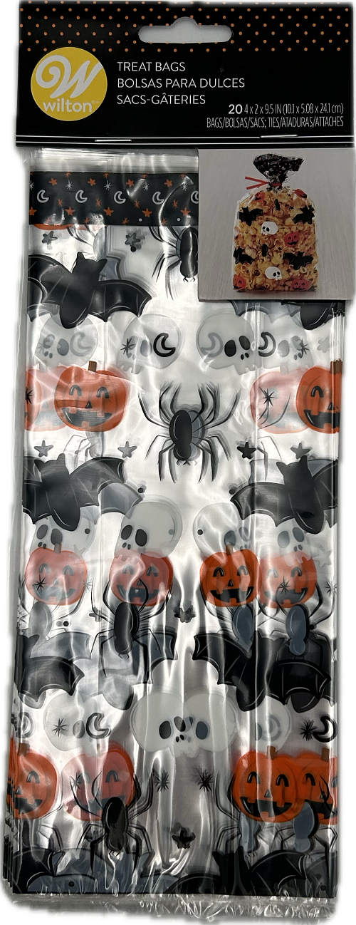 HALLOWEEN TREAT BAG ICONS STANDARD 20 CT NI