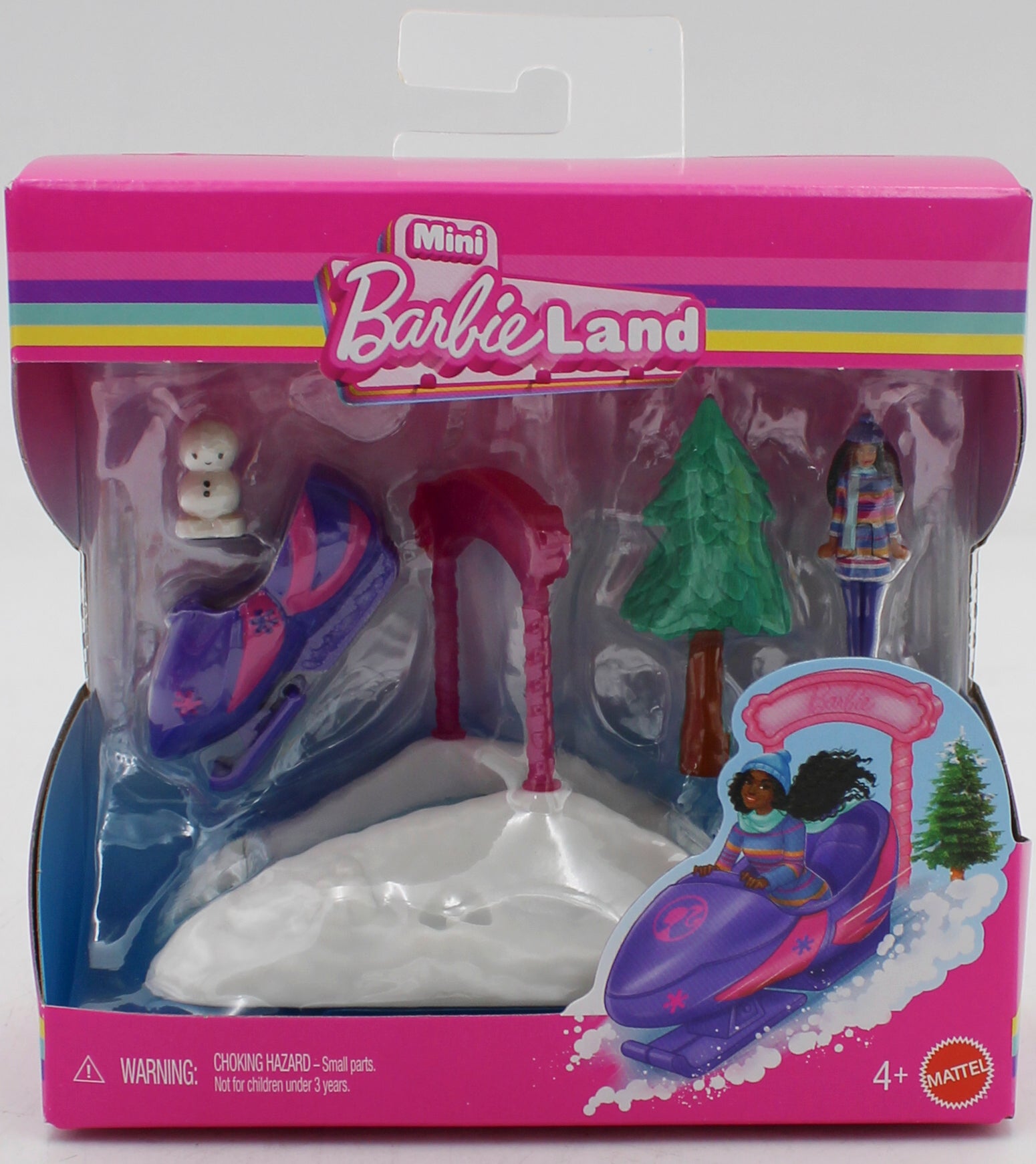 BARBIE MINILAND DOLL & VEHICLE PACK