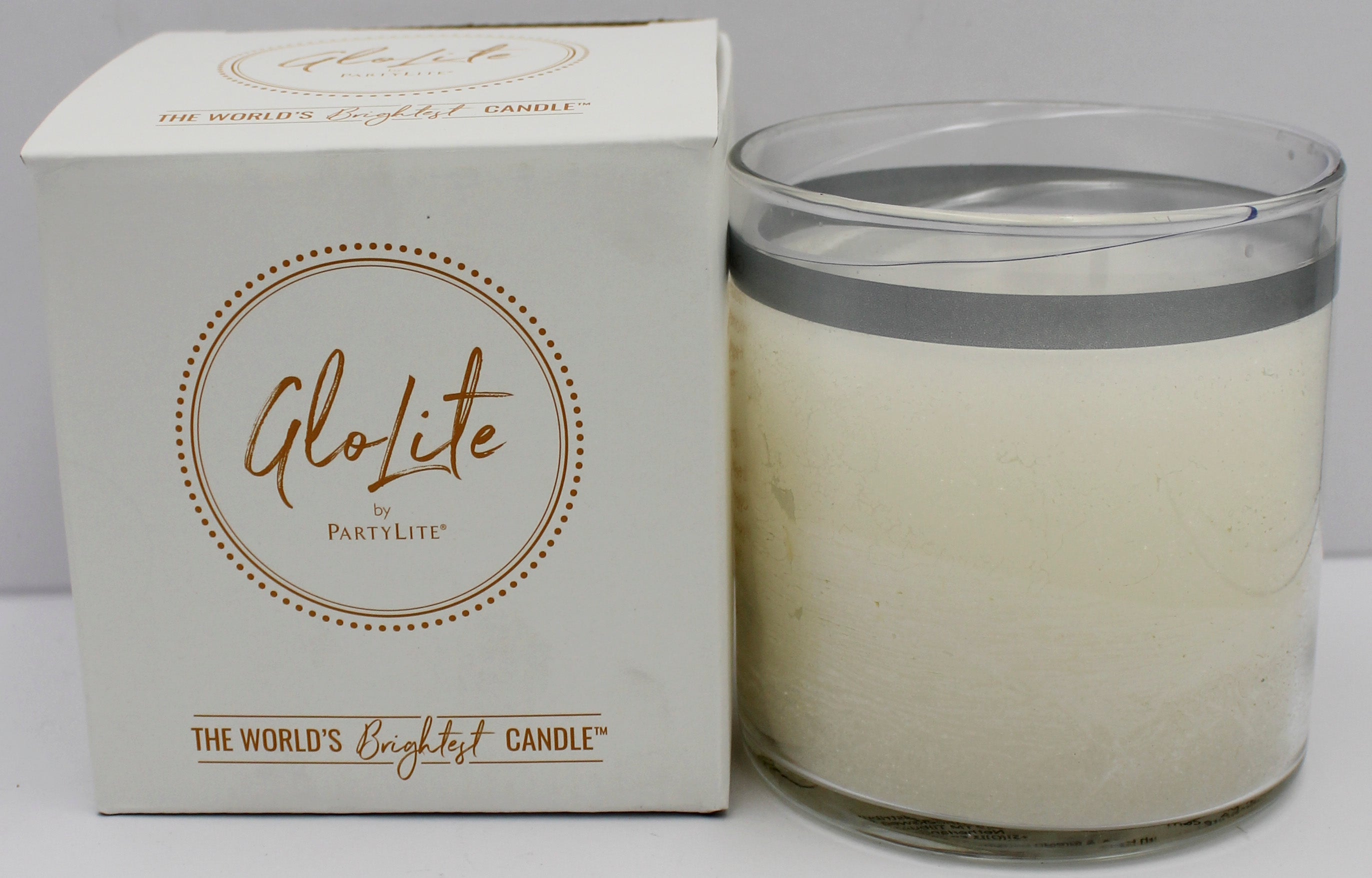 PARTYLITE GLO ICED SNOWBERRIES SCENTED JAR CANDLE 15.5oz