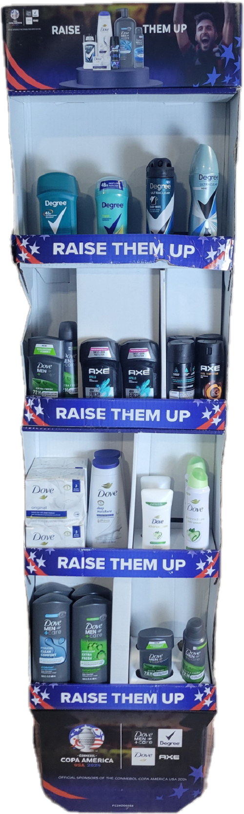 UNILEVER MIXED FLOORSTAND