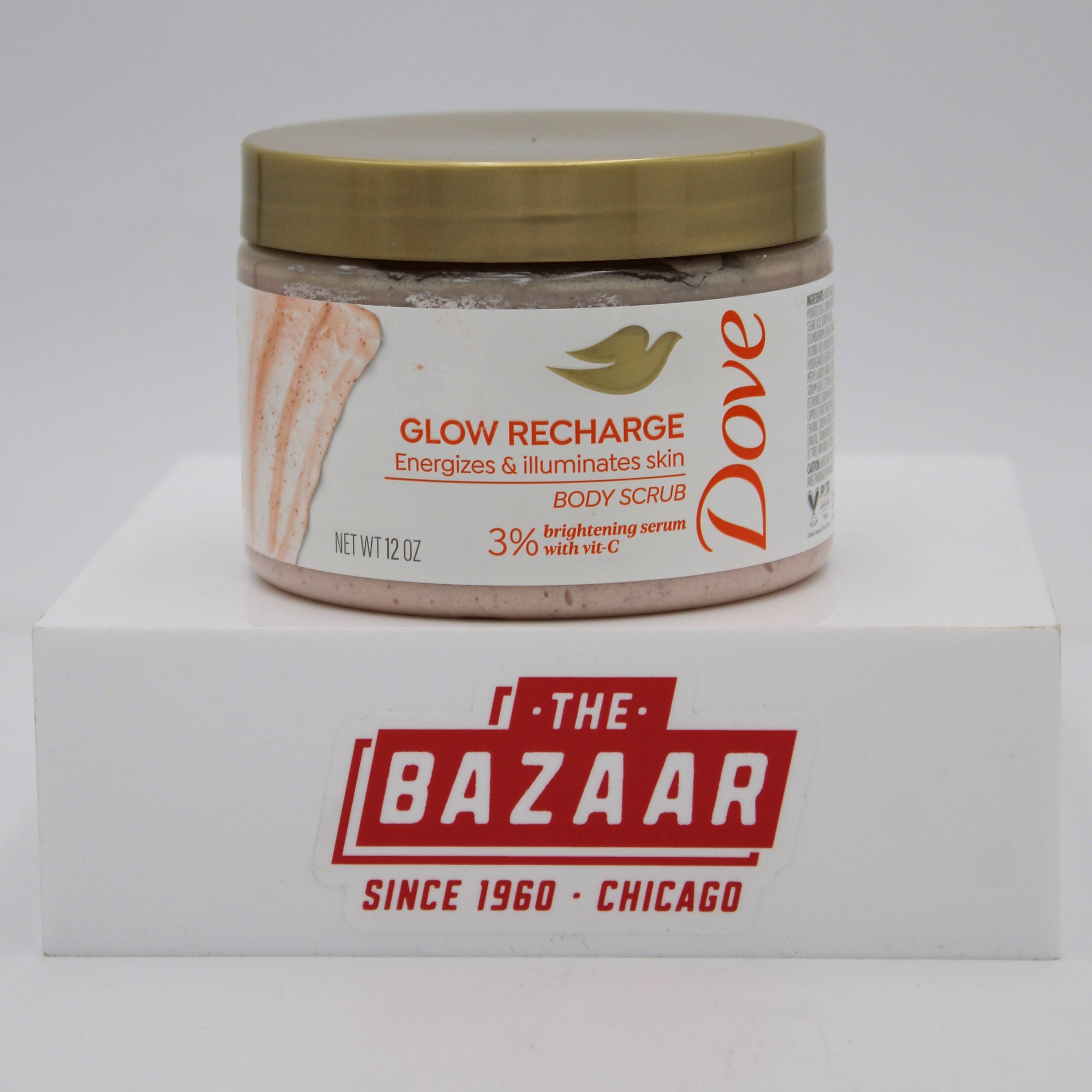 DOVE SCRUB - GLOW RECHARGE 12oz