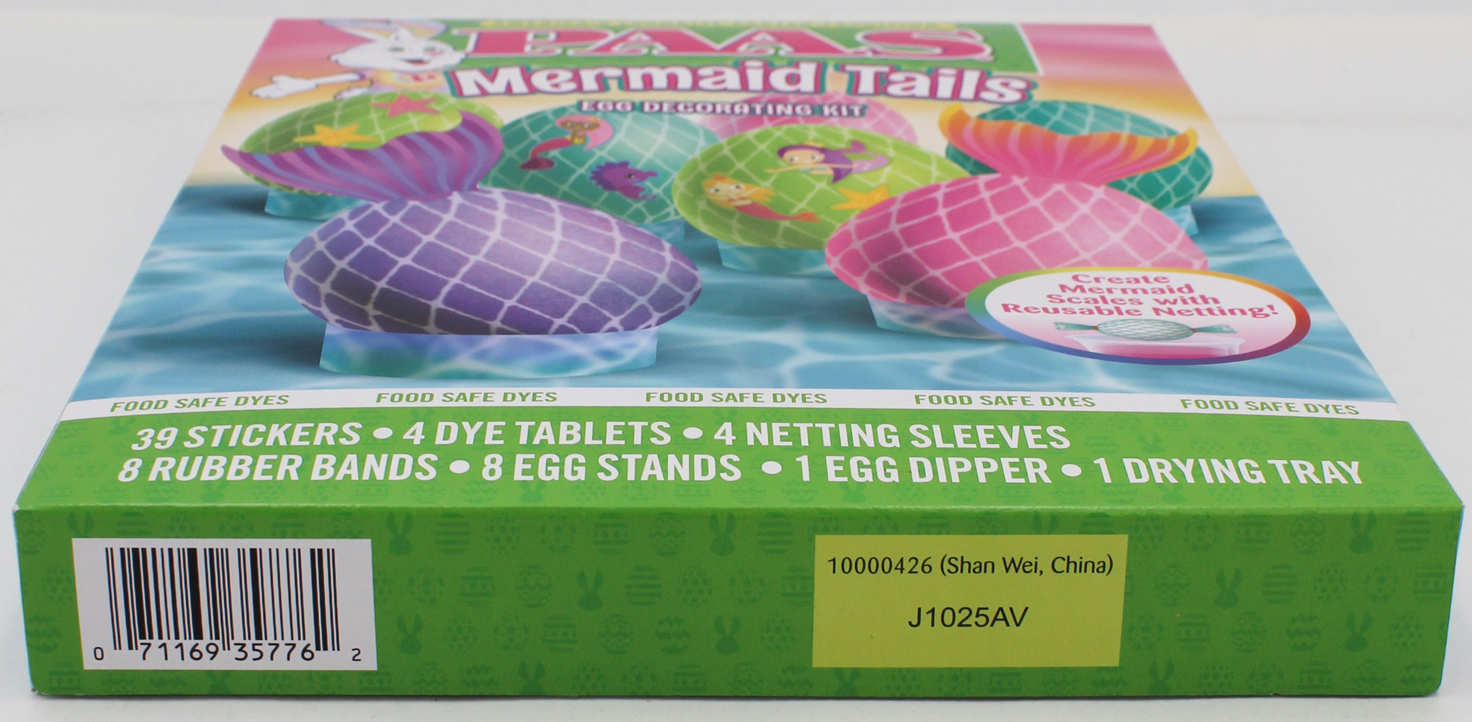 PAAS MERMAID TAILS  EGG DECORATING KIT SHELF TRAY