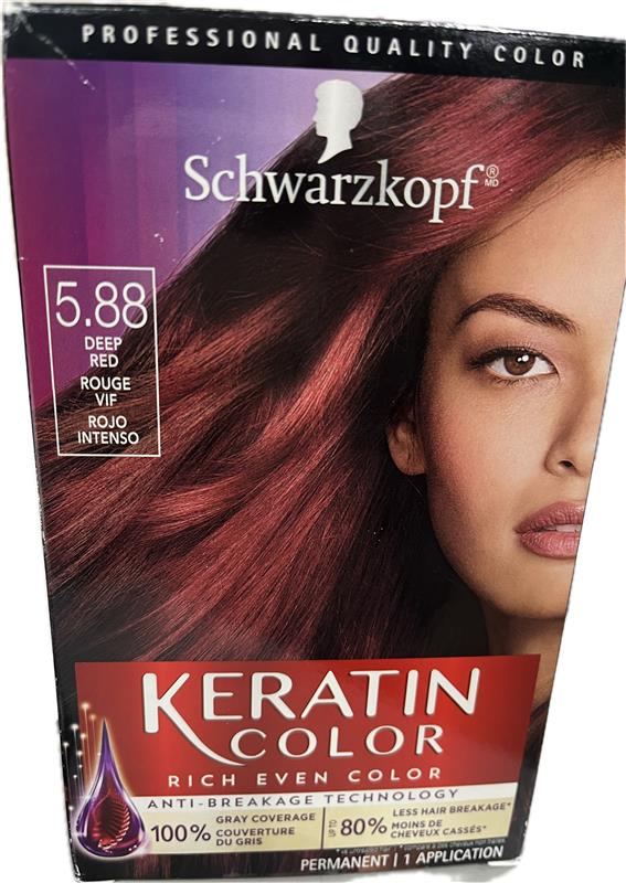 SP SCHWARZKOPF KERATIN COLOR 5.88 DEEP RED