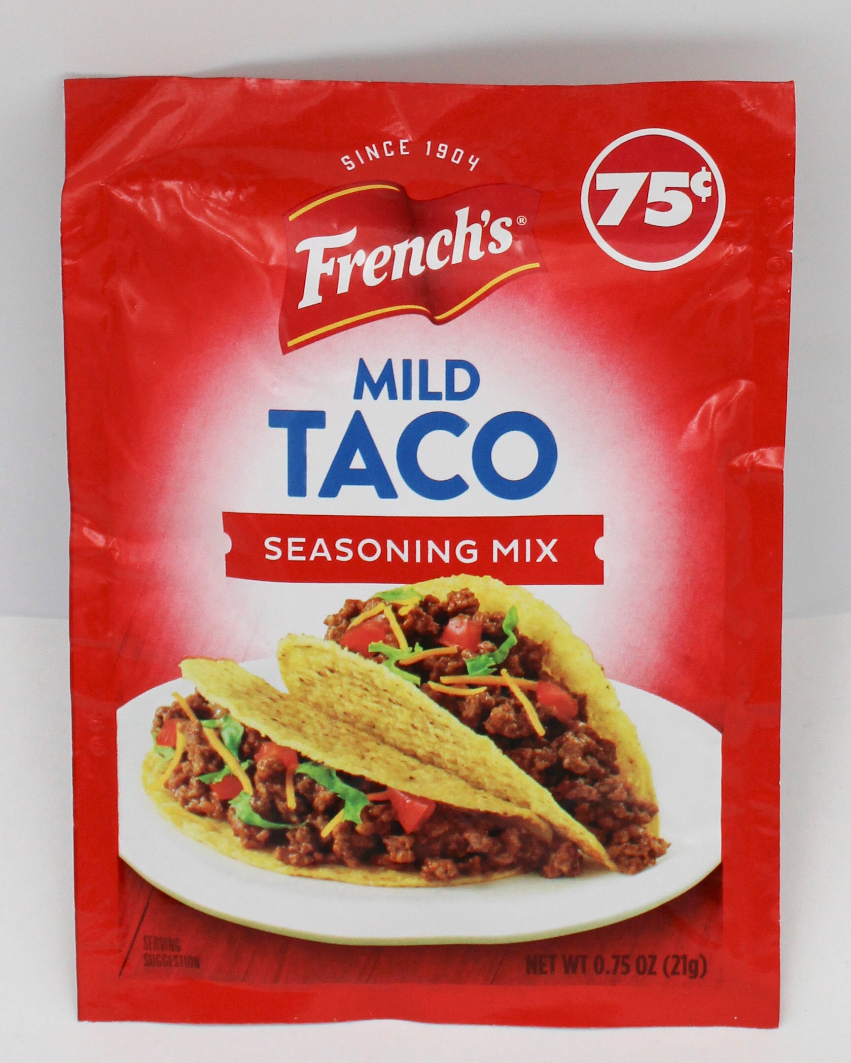 FRENCHS TACO SEASONING MIX MILD .75 Oz BB 5/10/27