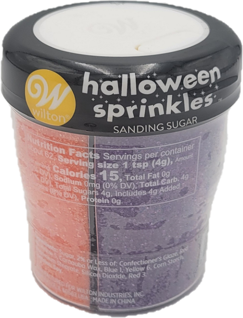 HALLOWEEN SPRINKLE MIX SUGAR 3CELL 8.78 OZ NI BEST BUY: 11/2025