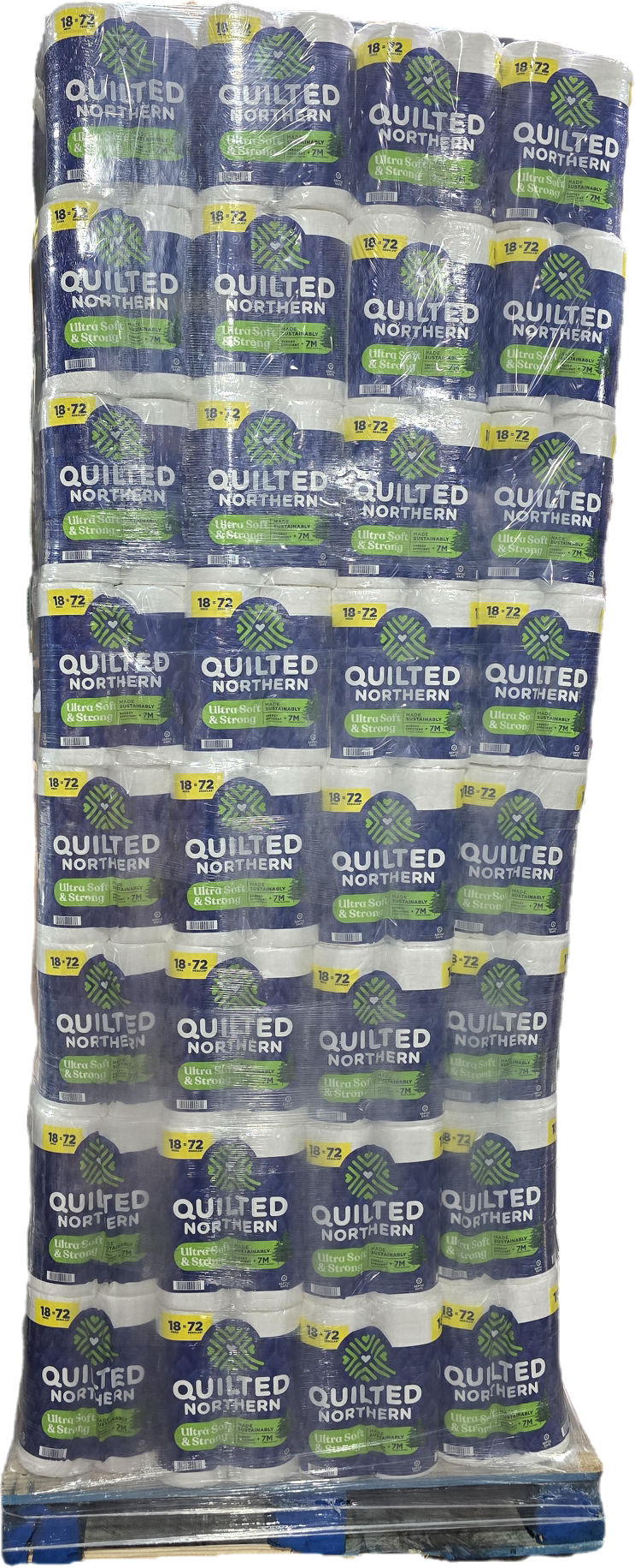 18 MEGA ROLLS QUILTED NORTHERN ULTRA SOFT & STRONG TOILET PAPER NI