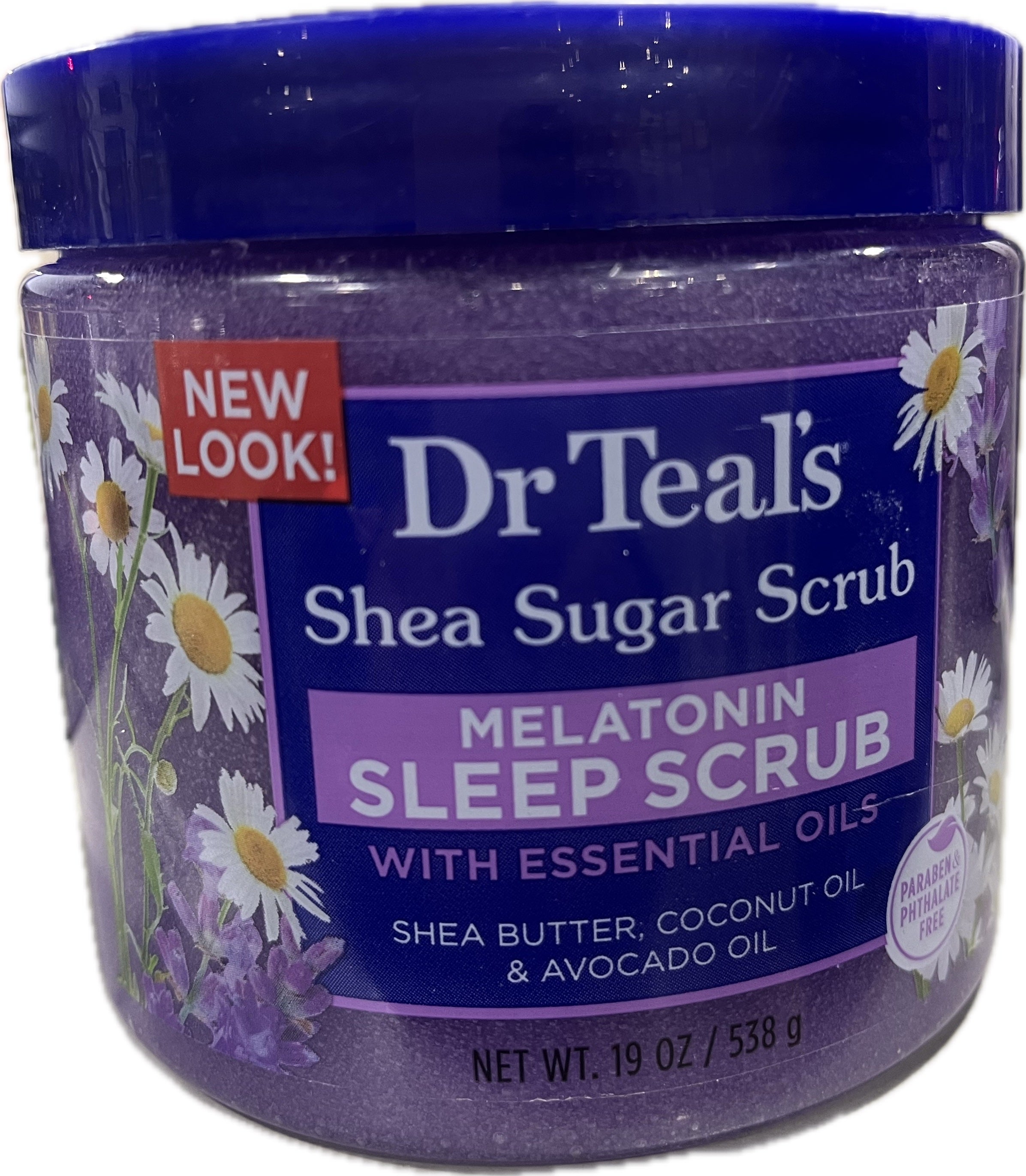 SP DR TEAL'S SHEA SUGAR MELATONIN SLEEP SCRUB 19oz NI